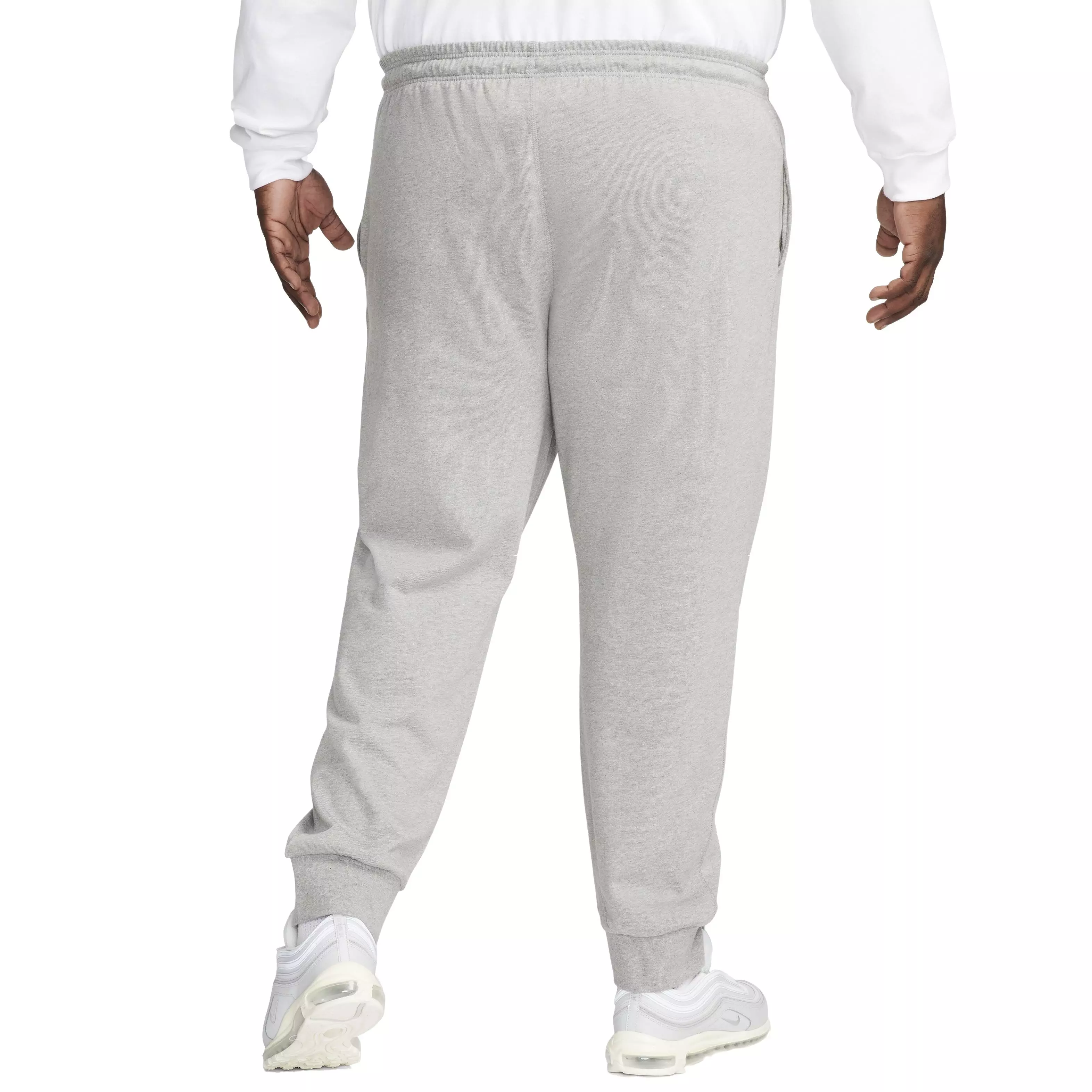 Nike Men's Club Knit Joggers - GREY