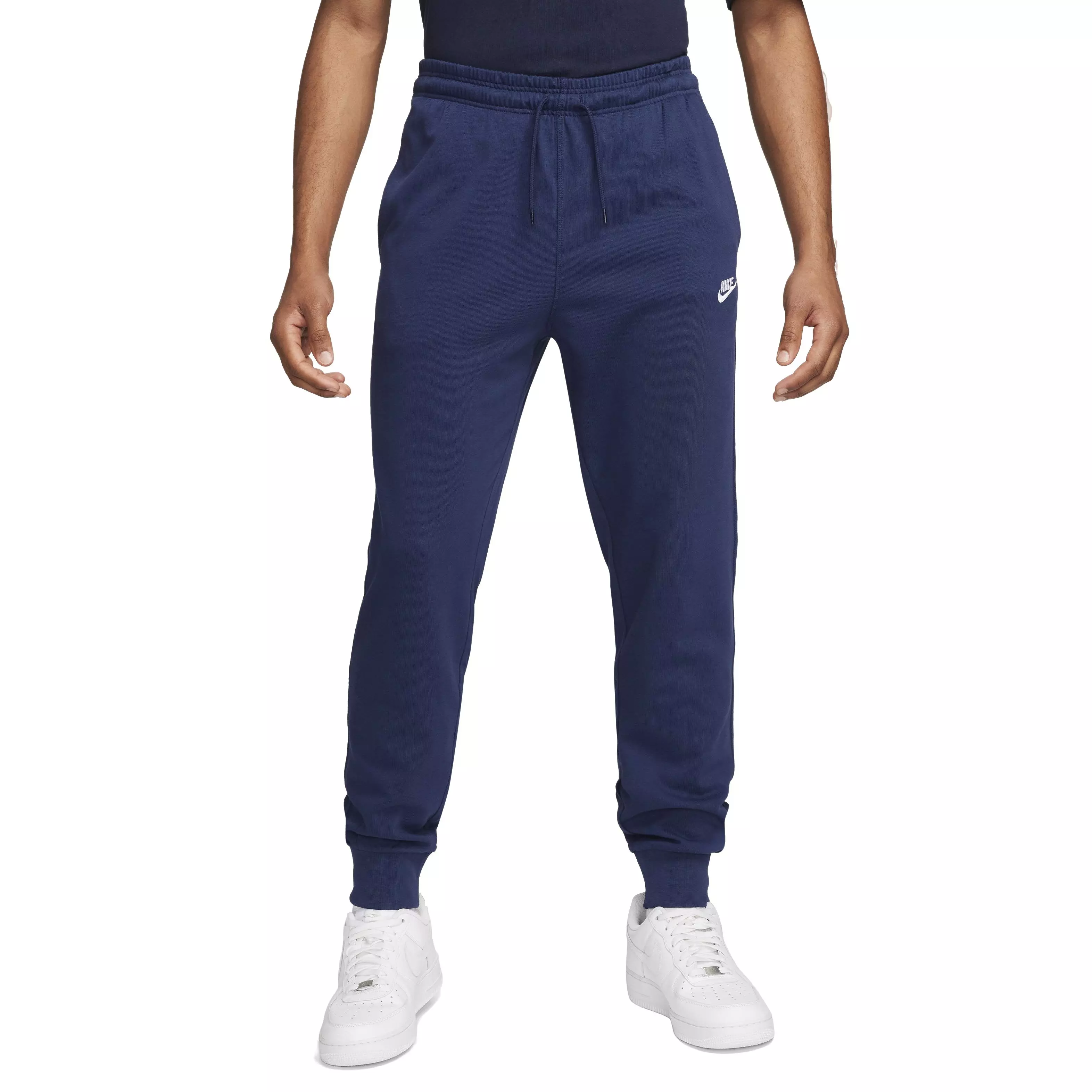 Nike Men's Club Knit Joggers - BLUE
