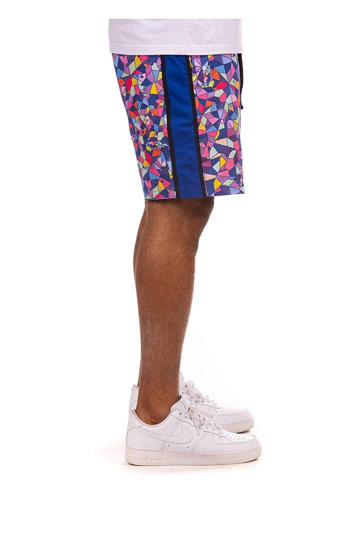 Hustle Gang Men's Montage Short - Multi - MULTI Thumbnail View 3