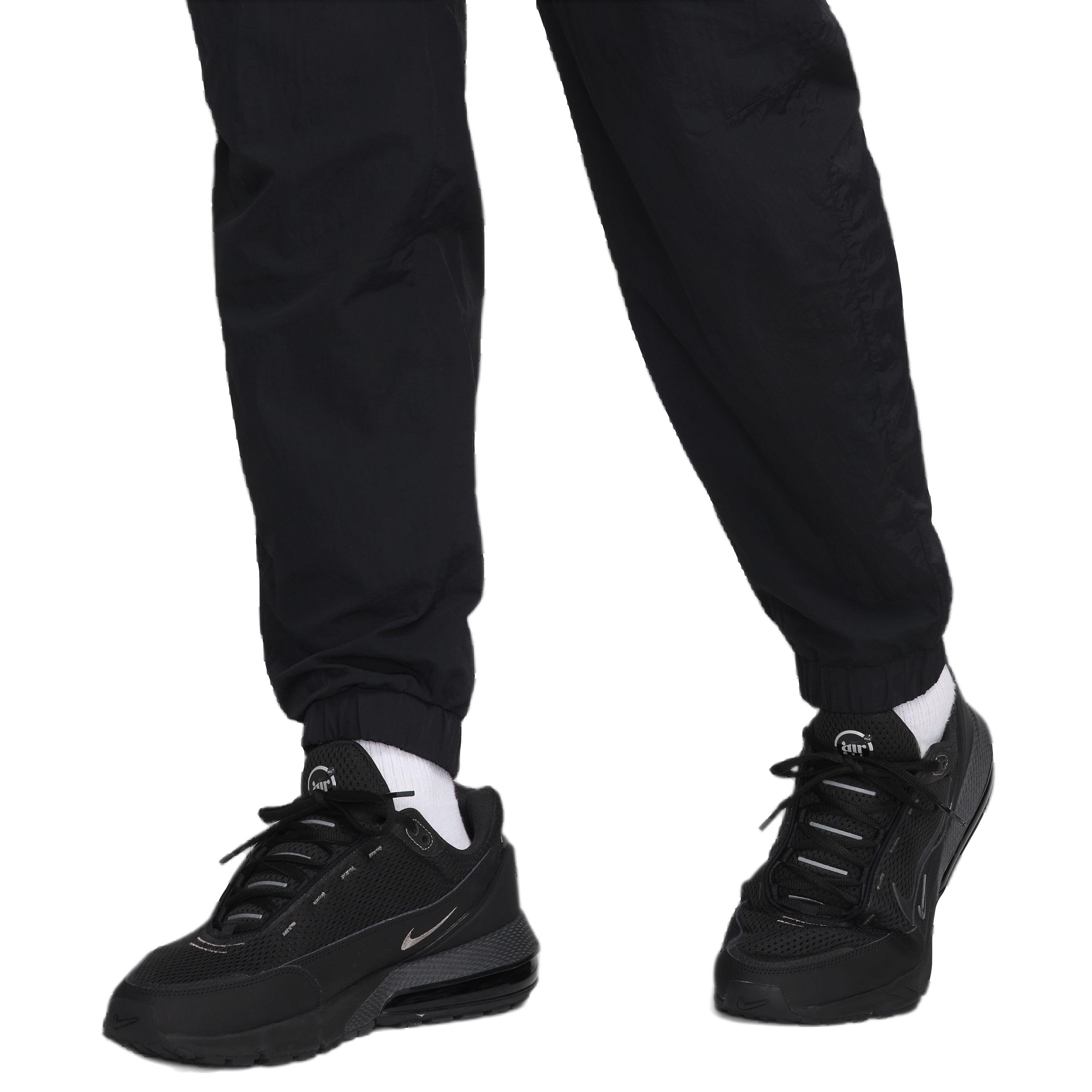 Nike Men's Tech Woven Straight Leg Pants - BLACK Thumbnail View 5