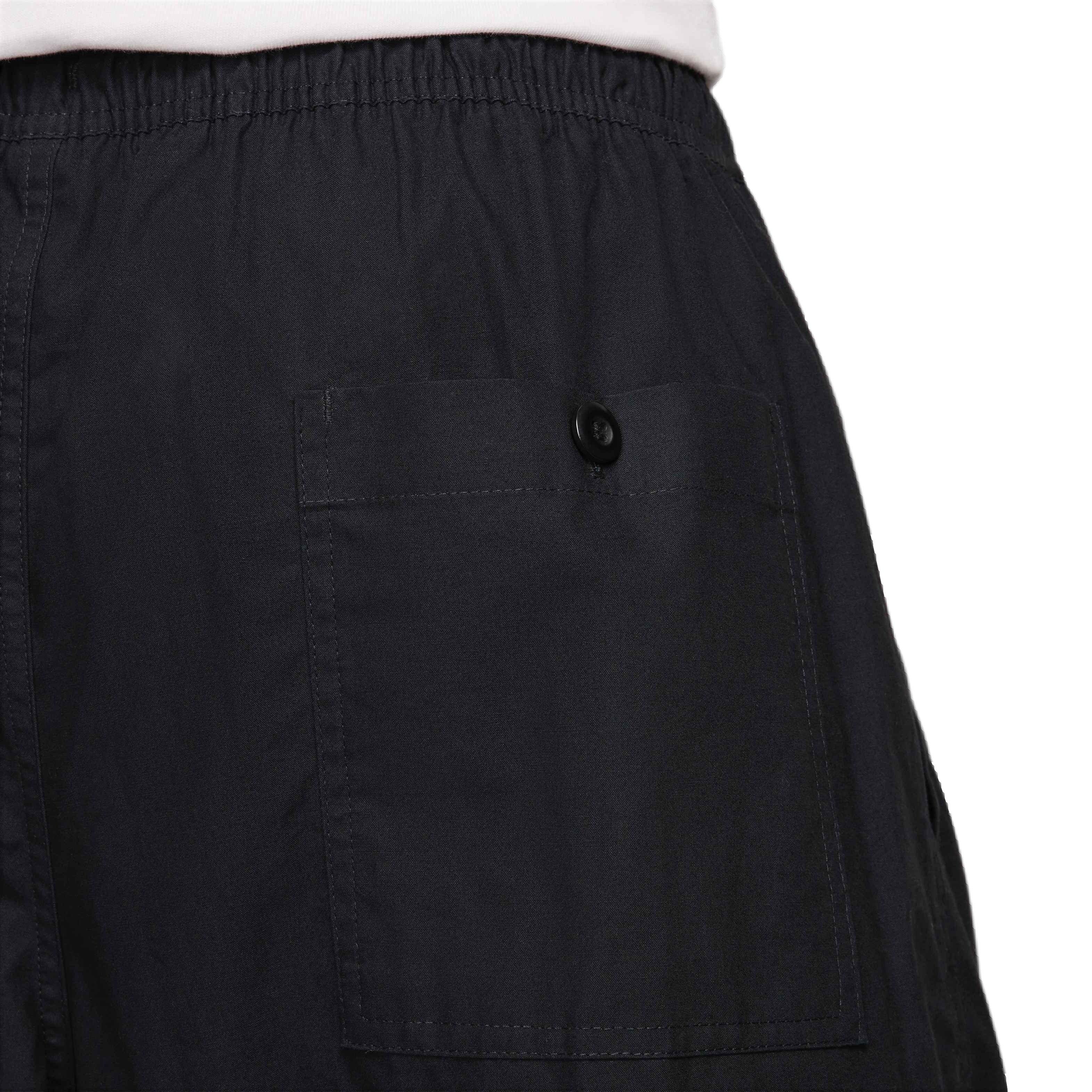 Nike Men's Club Balloon Pants - BLACK Thumbnail View 4