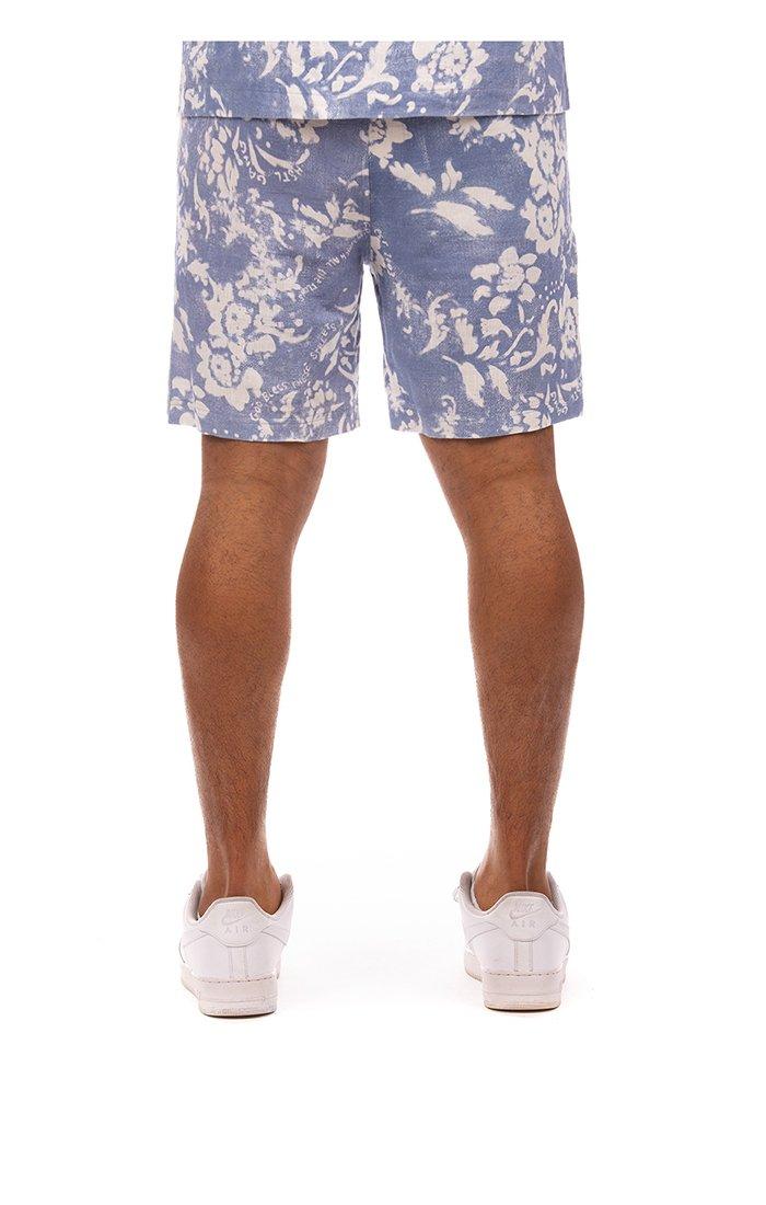 Hustle Gang Men's Tallos Short - Blue - BLUE Thumbnail View 2