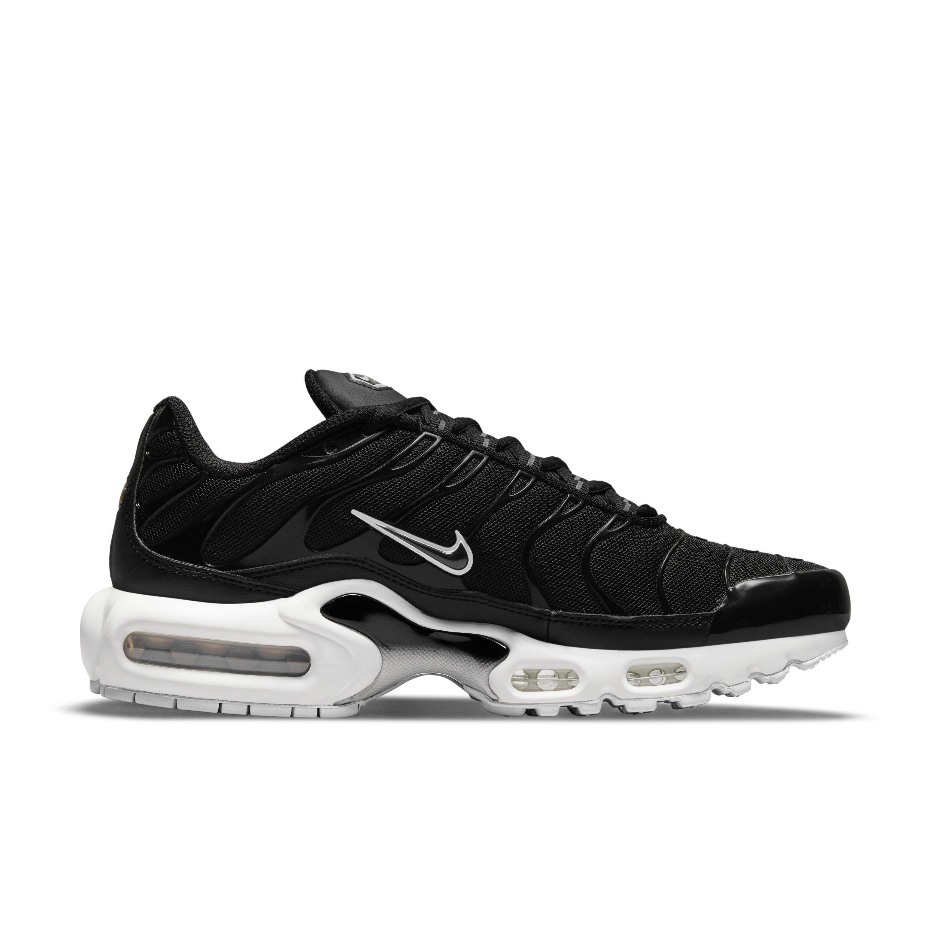 Nike Air Max Plus "Black/White/Black" Women's Shoe - BLACK/WHITE/BLACK Thumbnail View 1