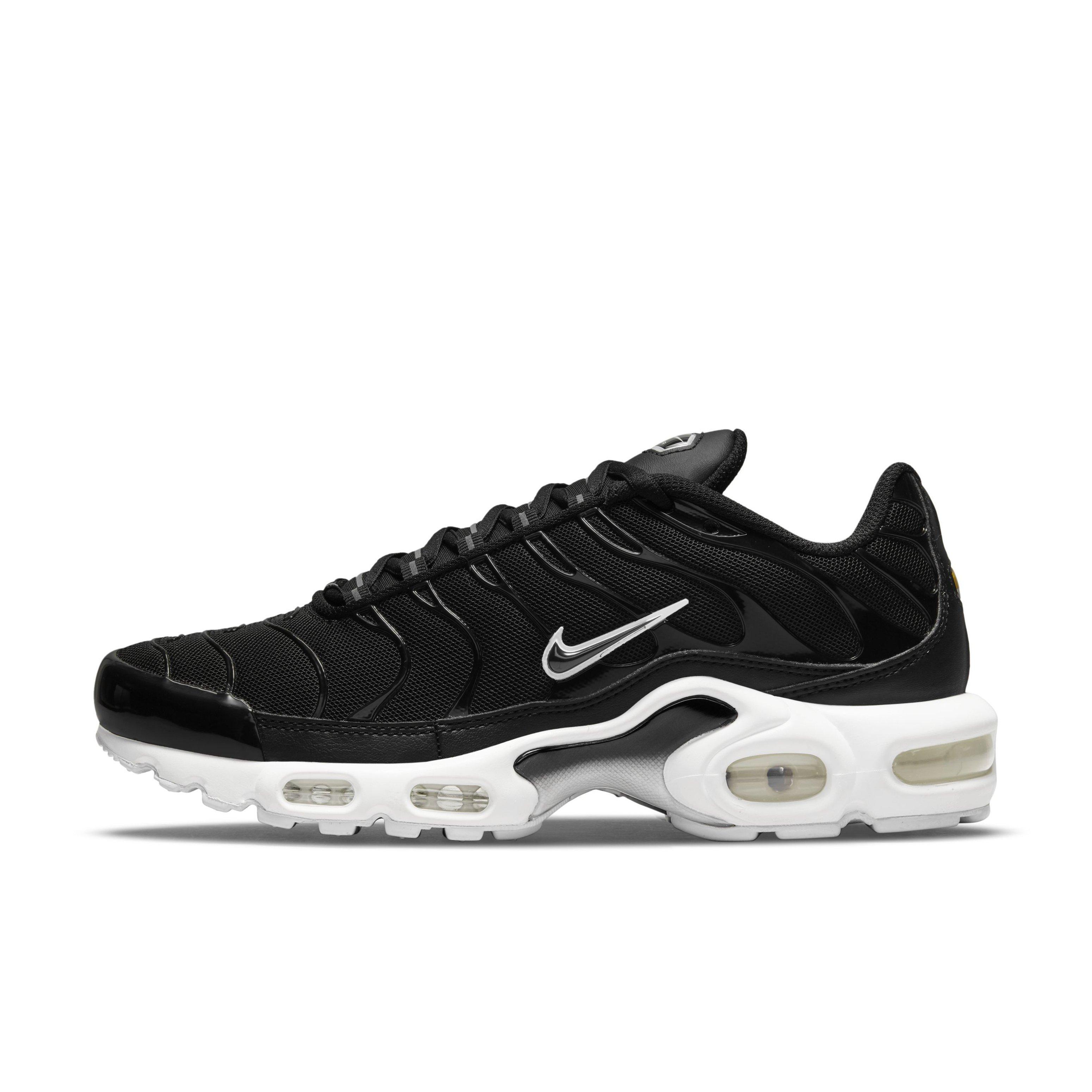 Nike Air Max Plus "Black/White/Black" Women's Shoe - BLACK/WHITE/BLACK Thumbnail View 2