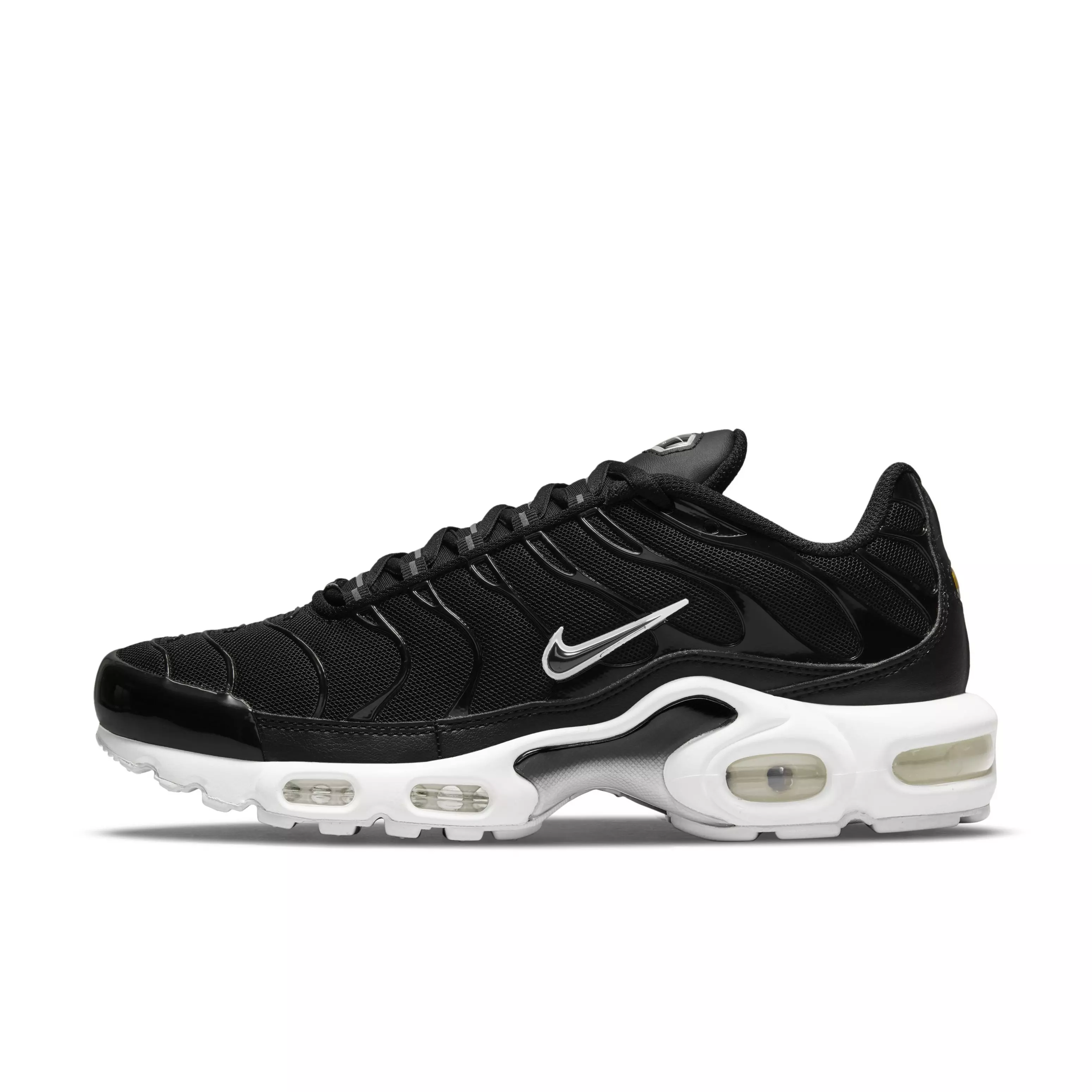 Nike Air Max Plus "Black/White/Black" Women's Shoe - BLACK/WHITE/BLACK
