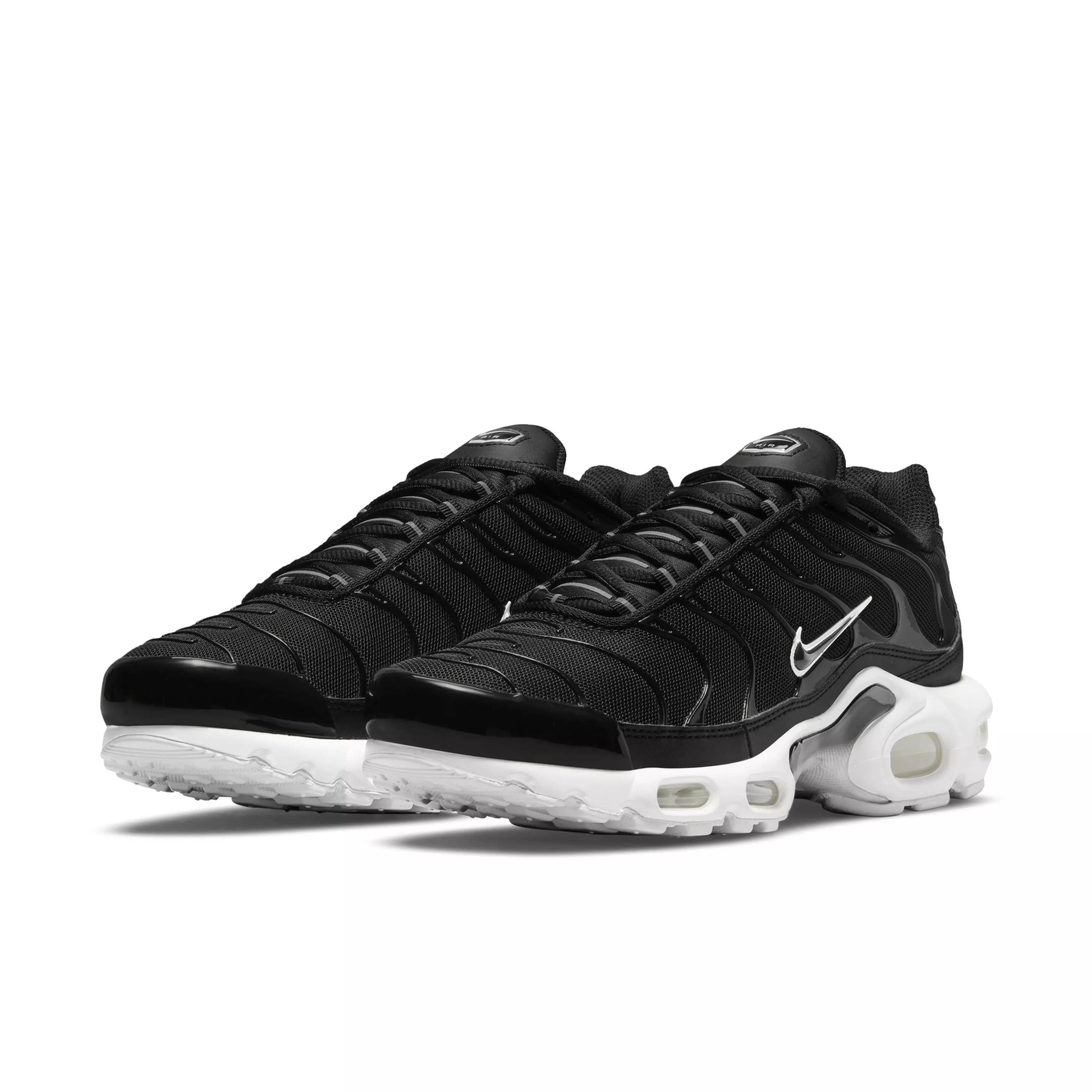 Nike Air Max Plus "Black/White/Black" Women's Shoe - BLACK/WHITE/BLACK