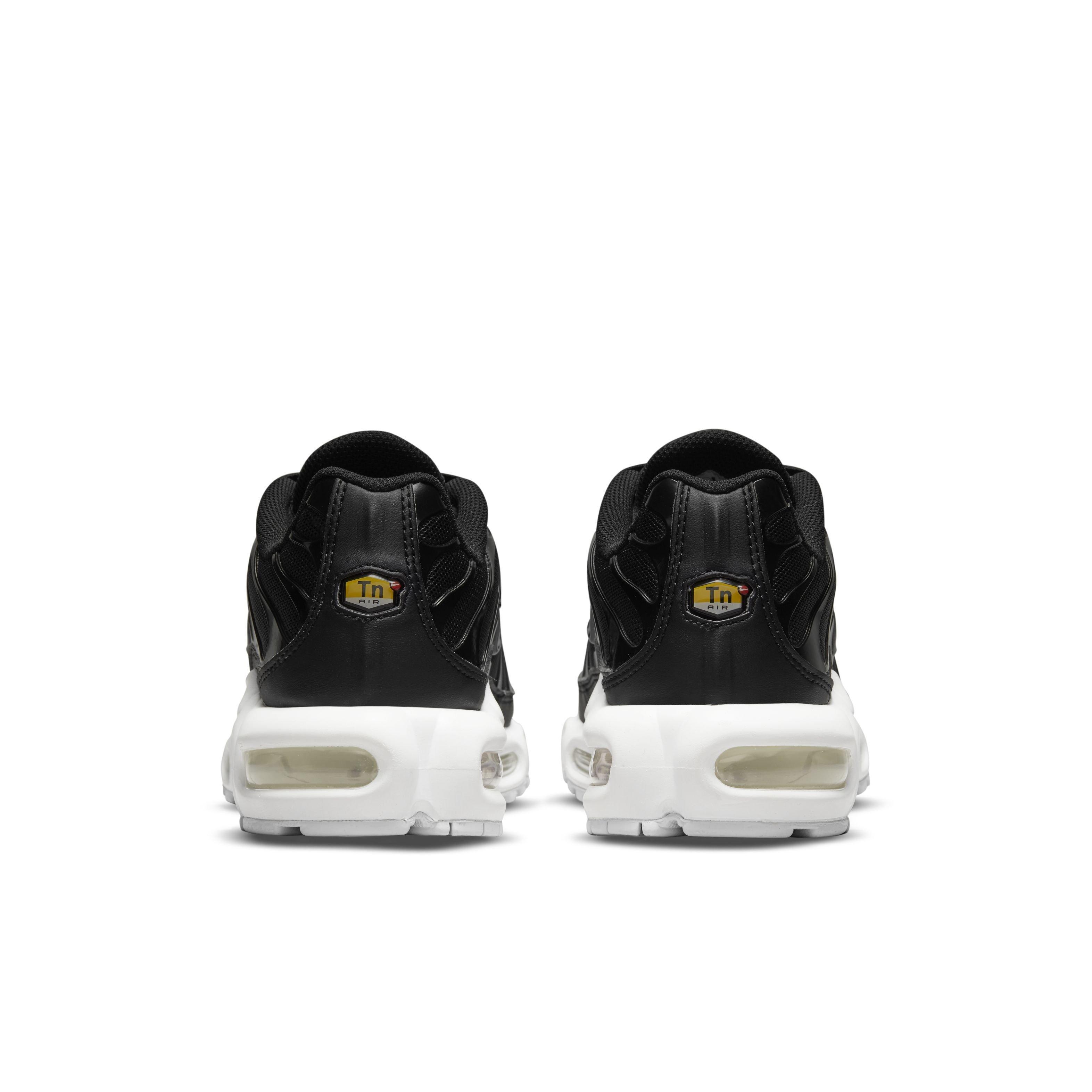 Nike Air Max Plus "Black/White/Black" Women's Shoe - BLACK/WHITE/BLACK Thumbnail View 5