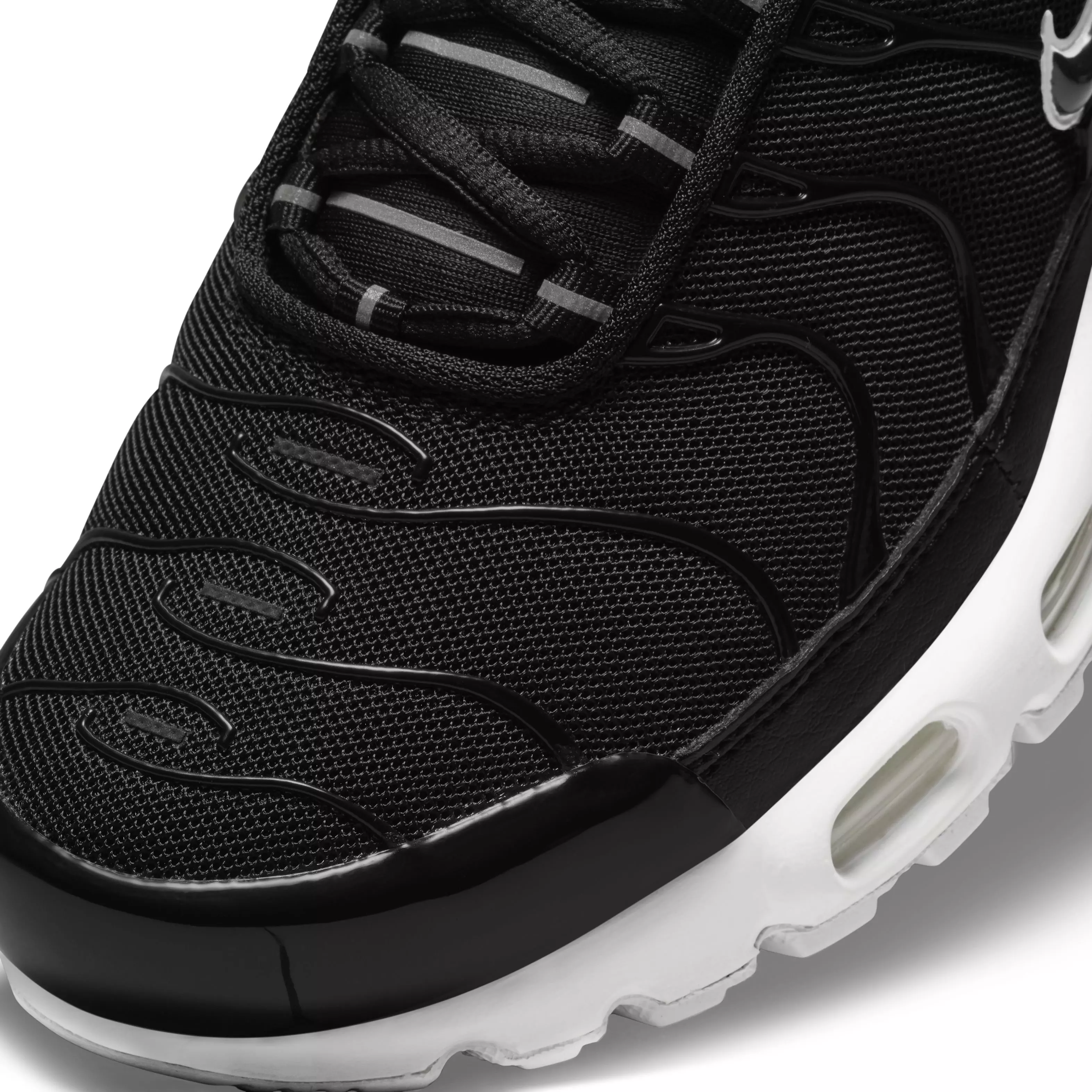 Nike Air Max Plus "Black/White/Black" Women's Shoe - BLACK/WHITE/BLACK