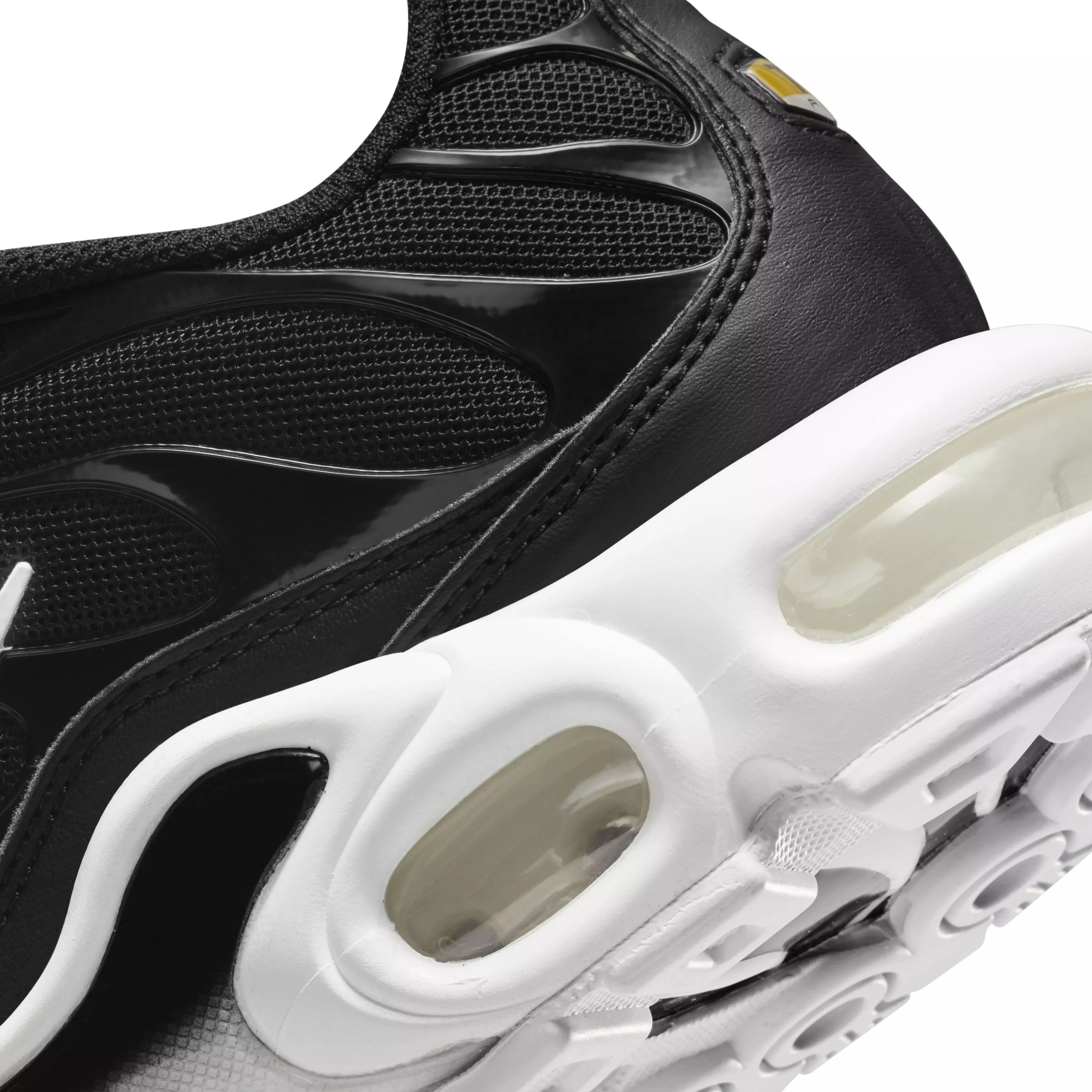 Nike Air Max Plus "Black/White/Black" Women's Shoe - BLACK/WHITE/BLACK