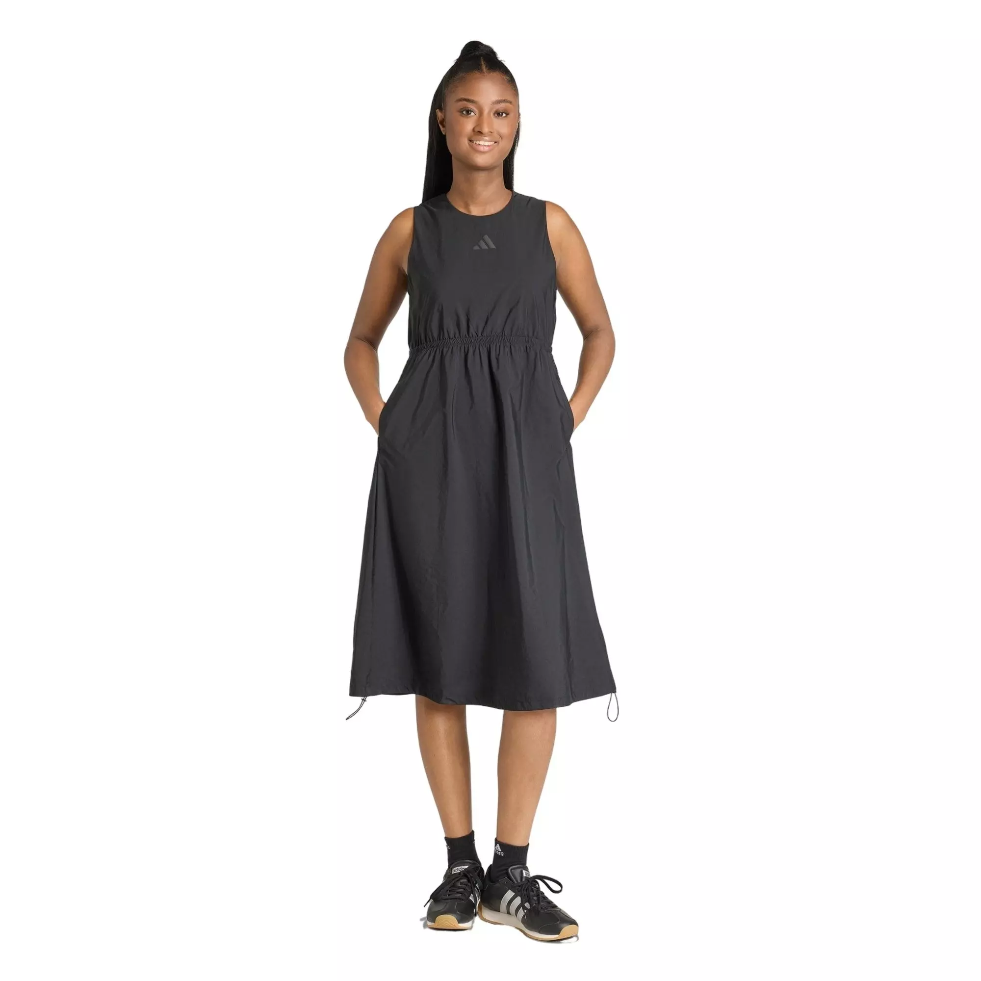adidas Women's City Tech Dress -Black - BLACK