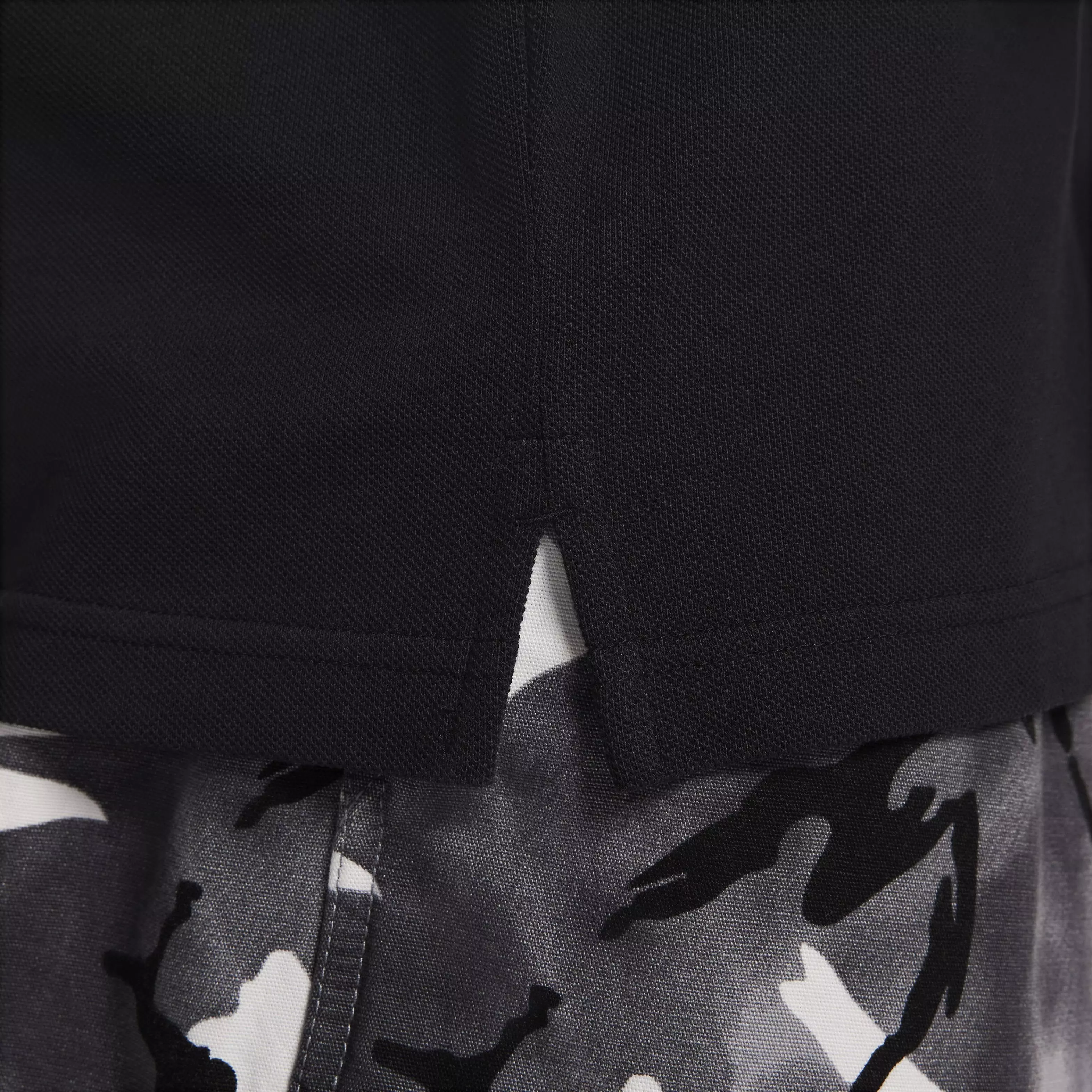 Nike Men's Club Short-Sleeve Polo - BLACK