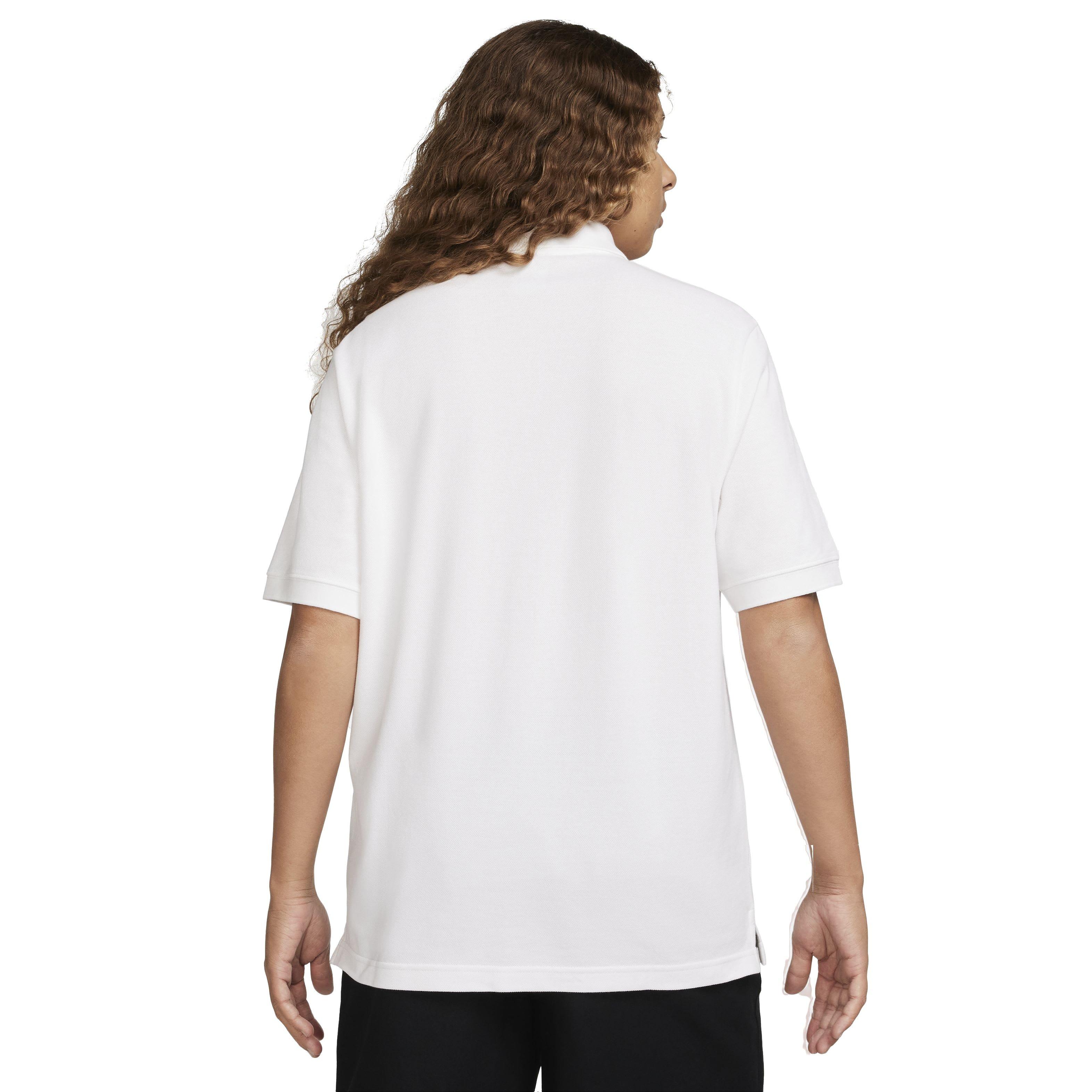 Nike Men's Club Short-Sleeve Polo - WHITE Thumbnail View 2