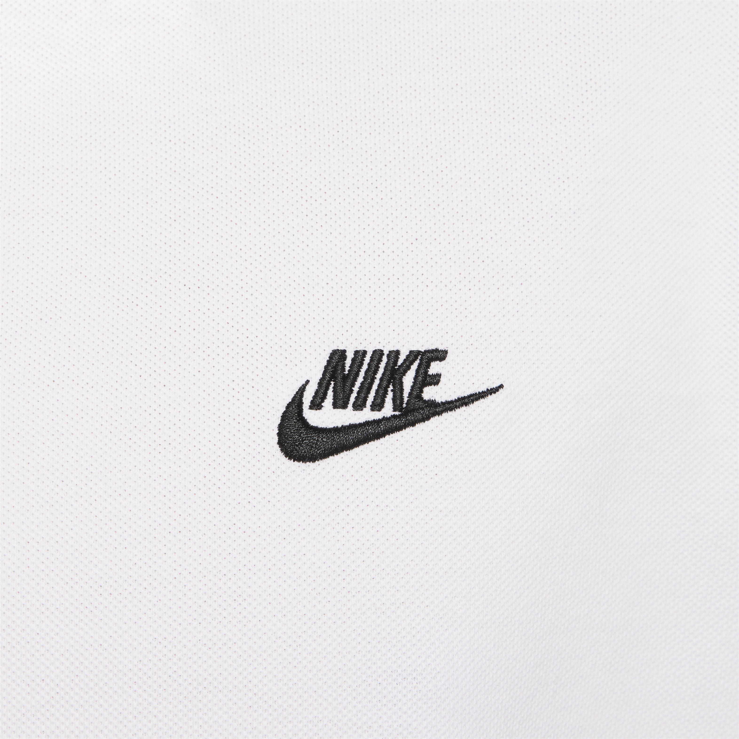 Nike Men's Club Short-Sleeve Polo - WHITE Thumbnail View 4