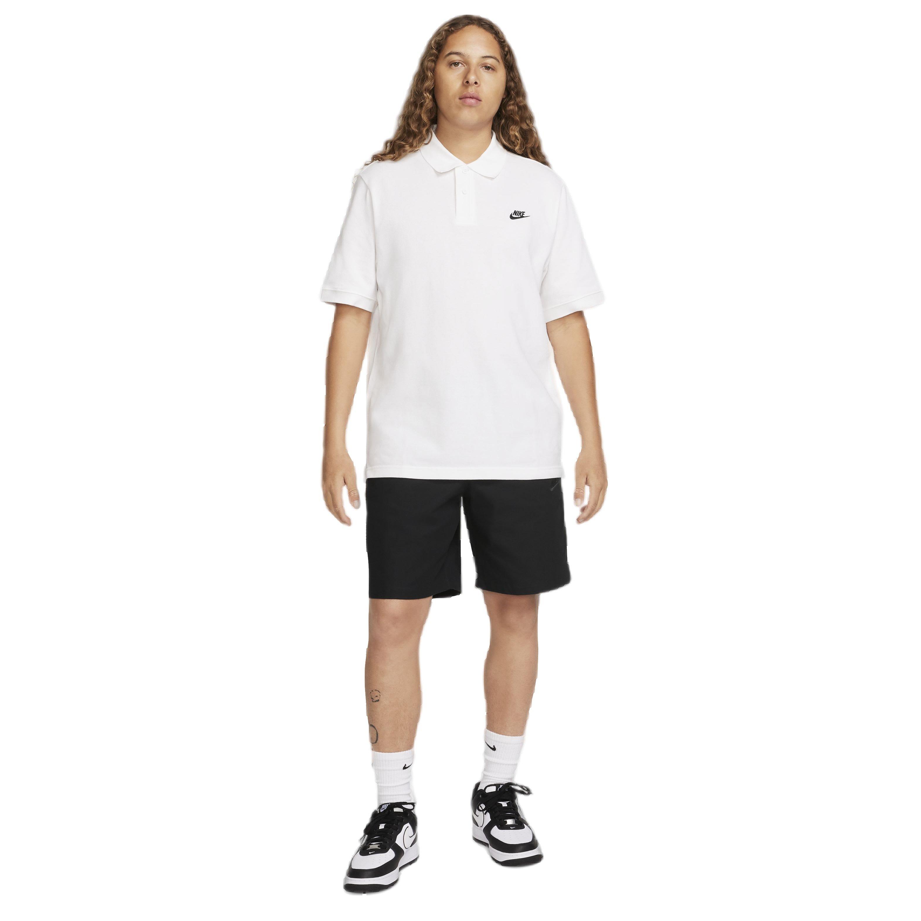 Nike Men's Club Short-Sleeve Polo - WHITE Thumbnail View 6