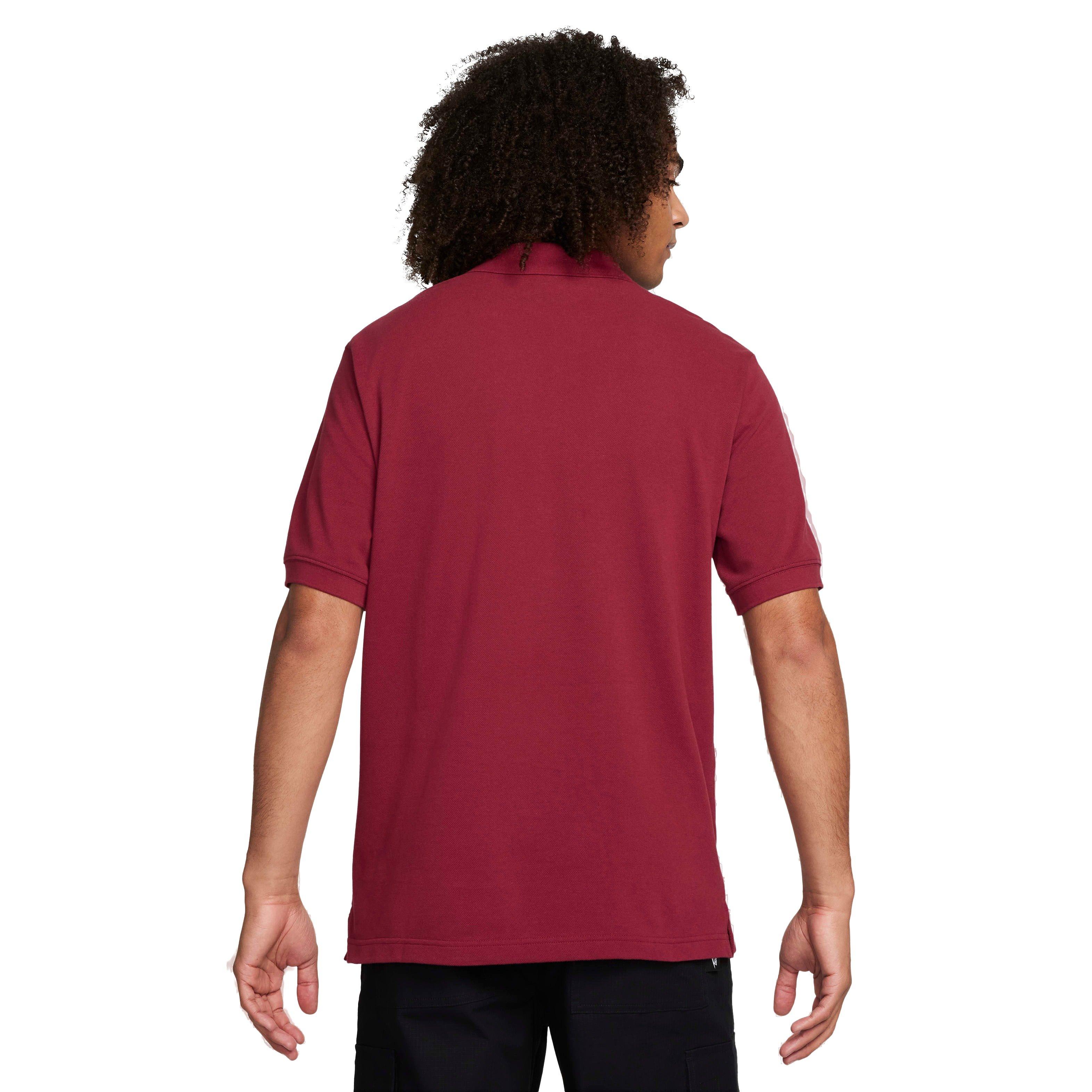 Nike Men's Club Short-Sleeve Polo - RED Thumbnail View 2