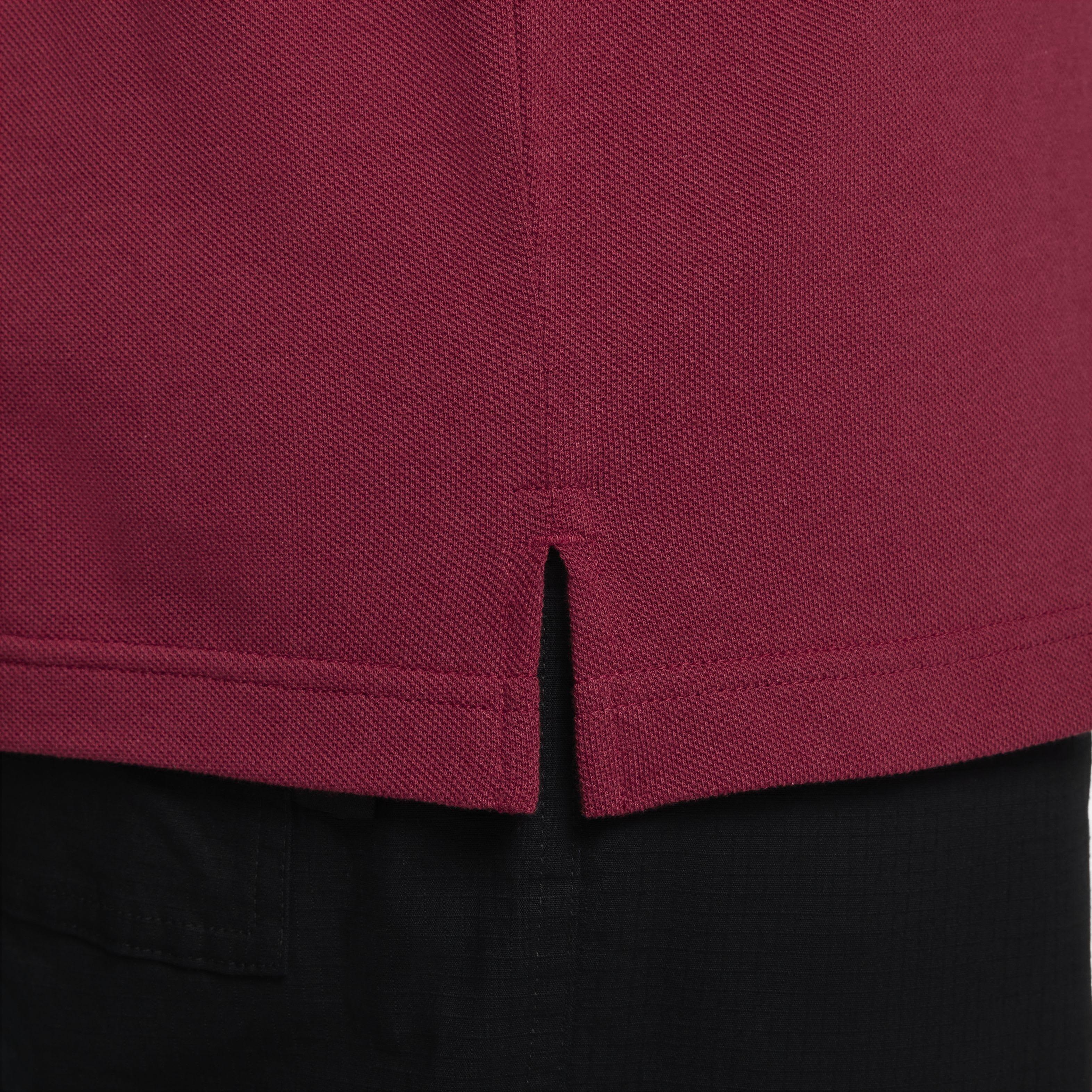 Nike Men's Club Short-Sleeve Polo - RED Thumbnail View 5