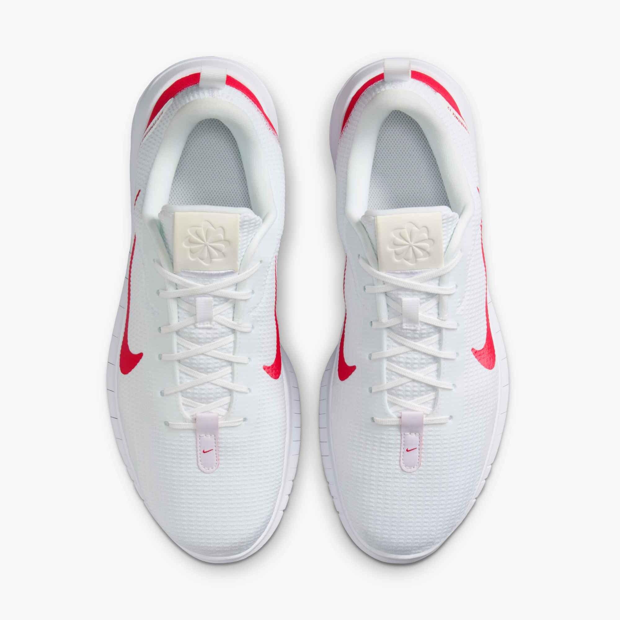 Nike Flex Experience Run 12 "White/White/University Red" Men's Running Shoe - WHITE/WHITE/RED Thumbnail View 3