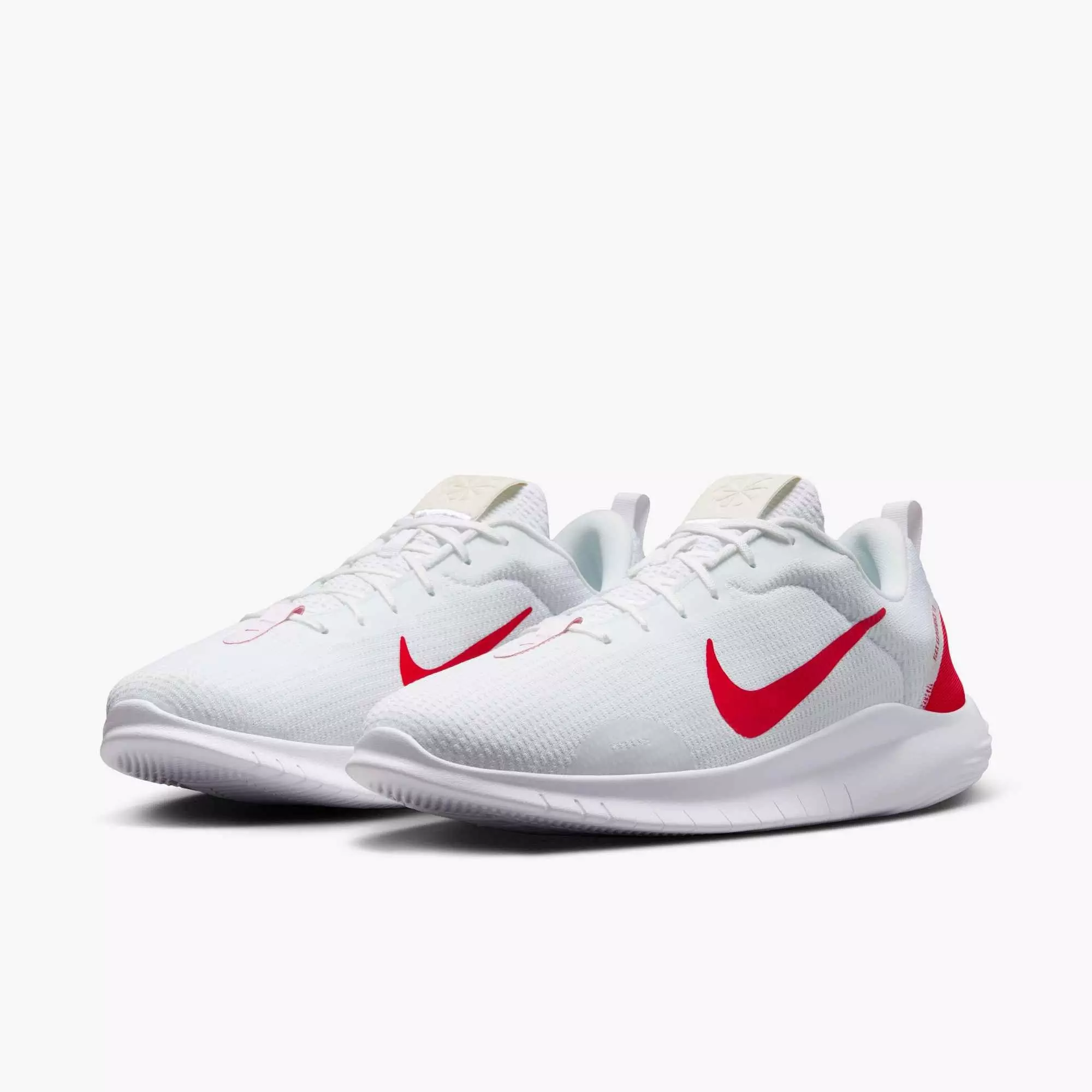 Nike Flex Experience Run 12 "White/White/University Red" Men's Running Shoe - WHITE/WHITE/RED