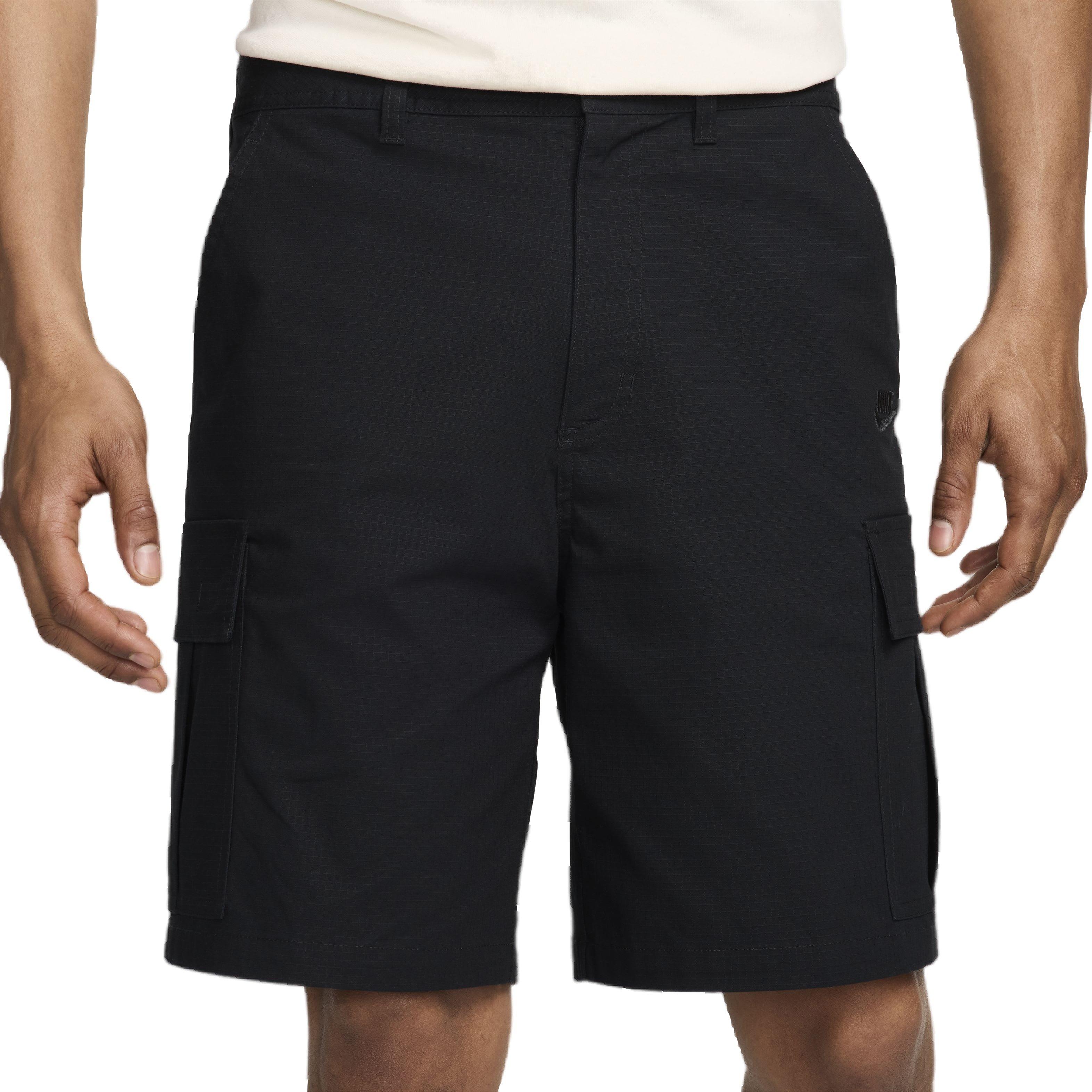Nike Men's Club Cargo Shorts - BLACK Thumbnail View 1