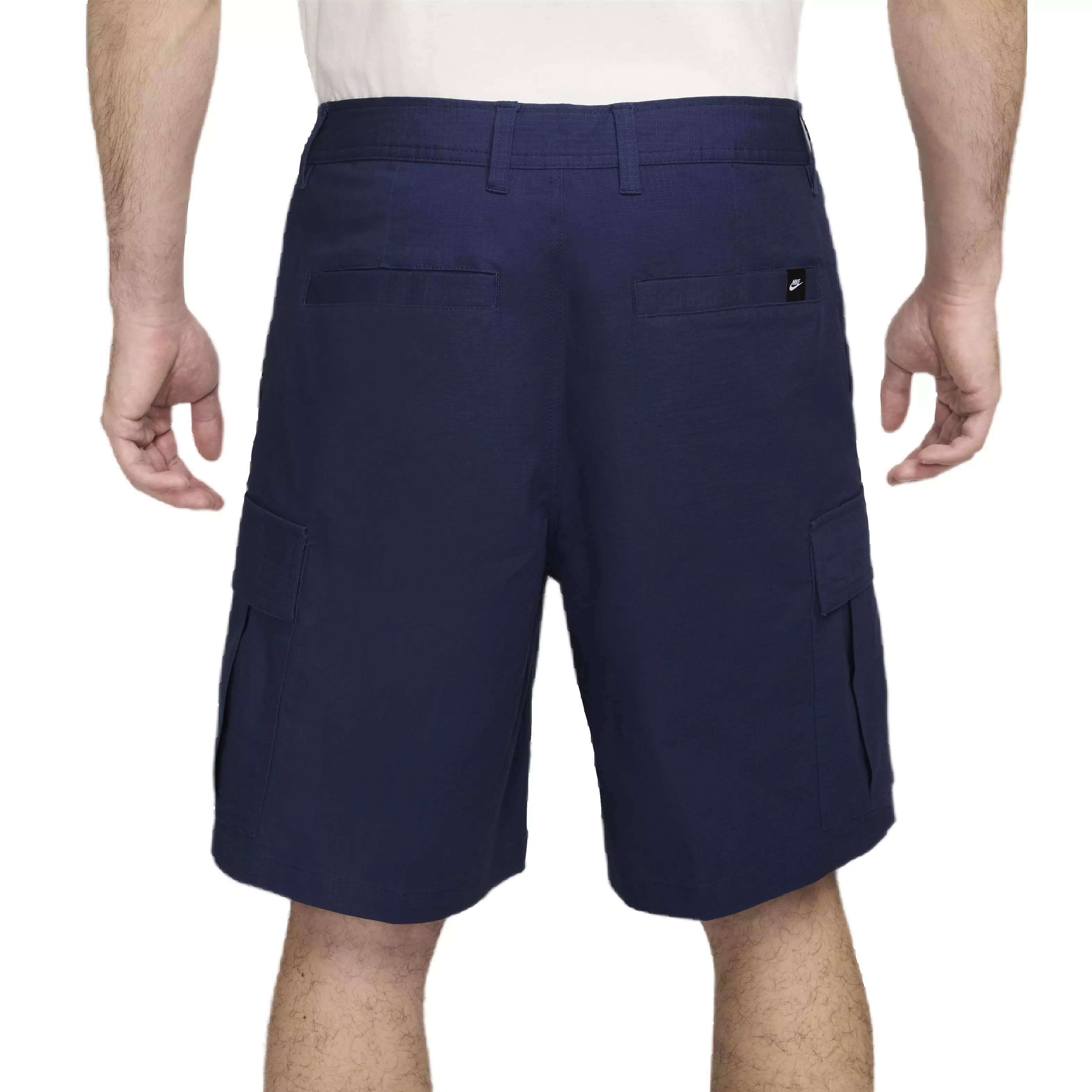Nike Men's Club Woven Cargo Shorts - BLUE