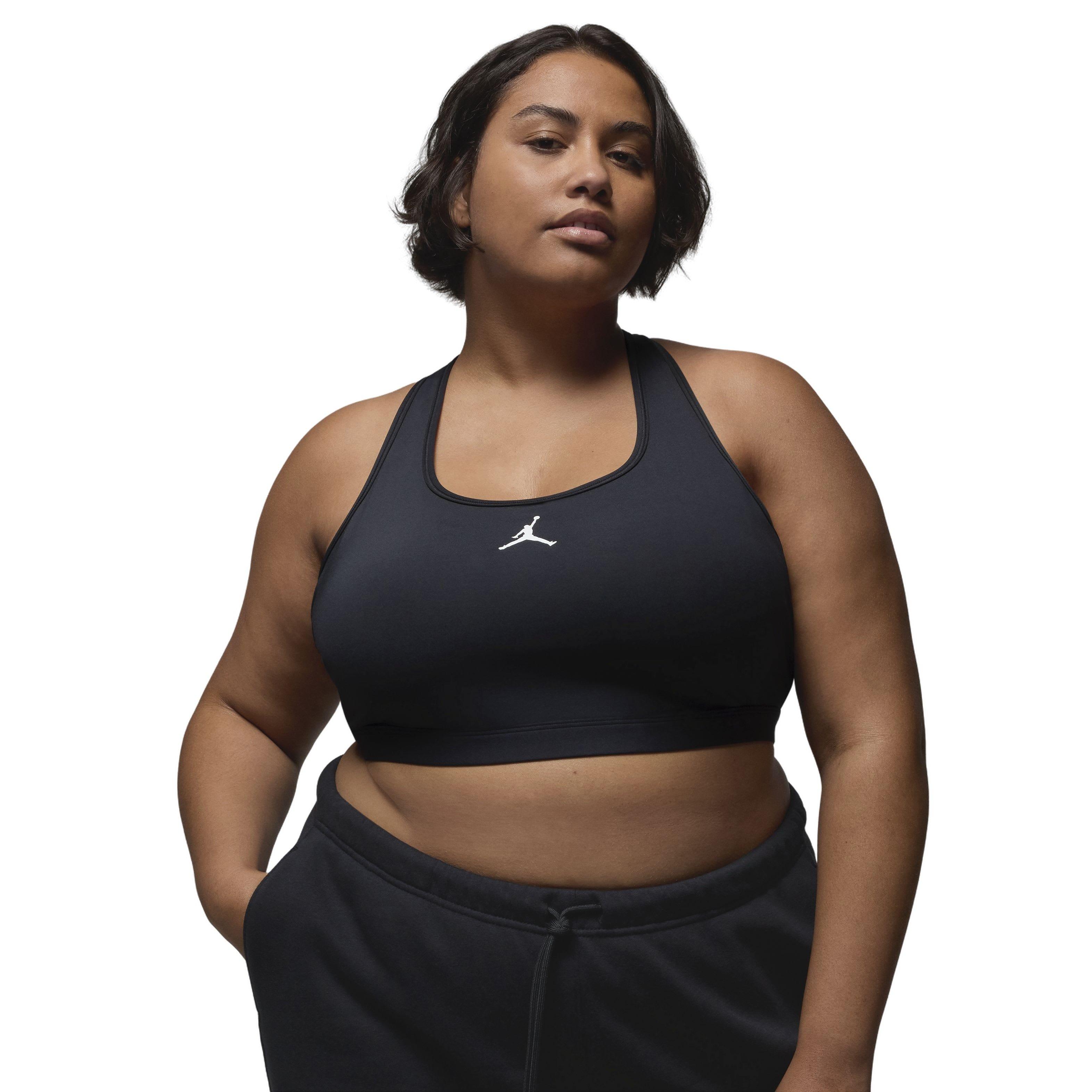 Jordan Women's Sport Med-Support Padded Jumpman Bra -Black - BLACK Thumbnail View 1