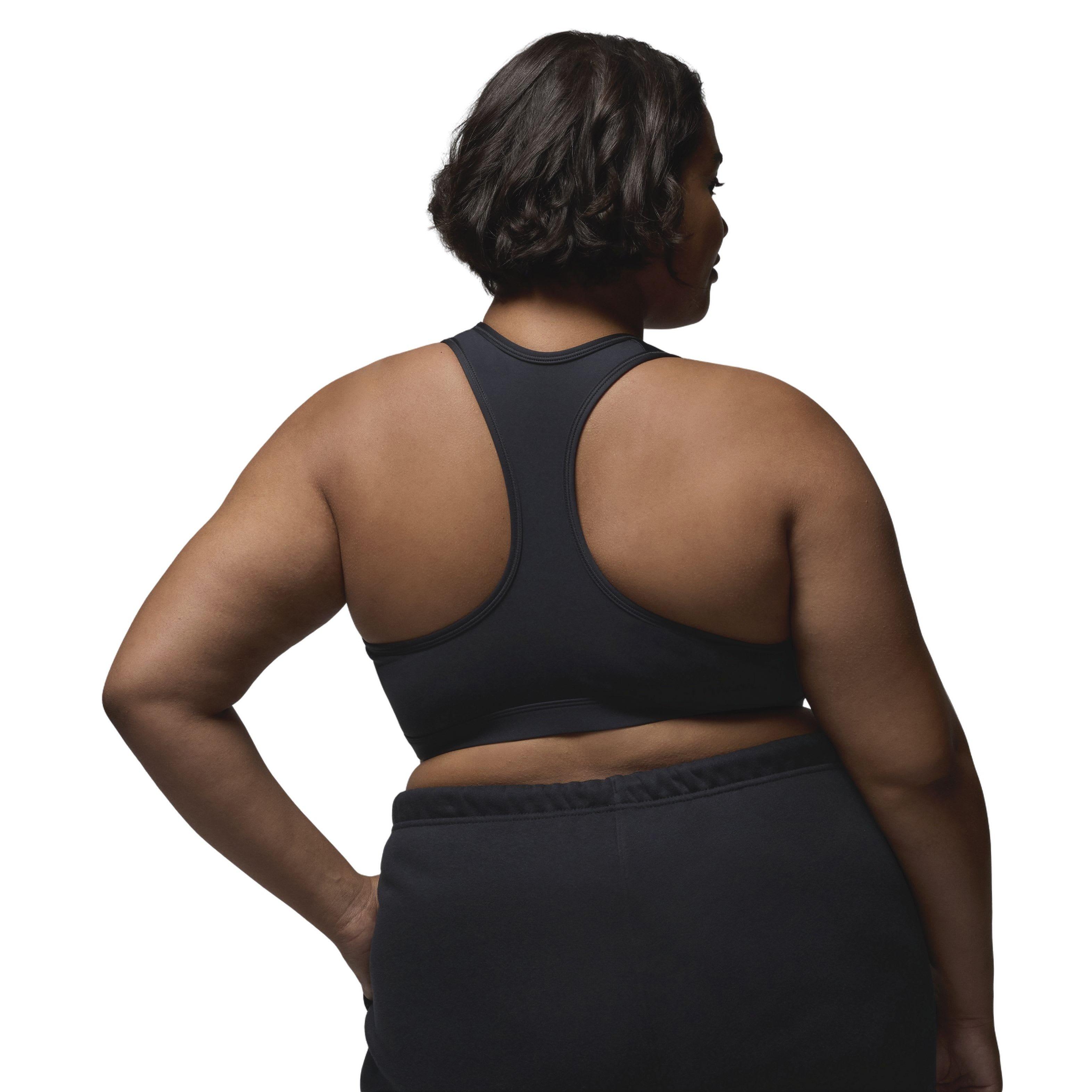 Jordan Women's Sport Med-Support Padded Jumpman Bra - Black - BLACK Thumbnail View 2