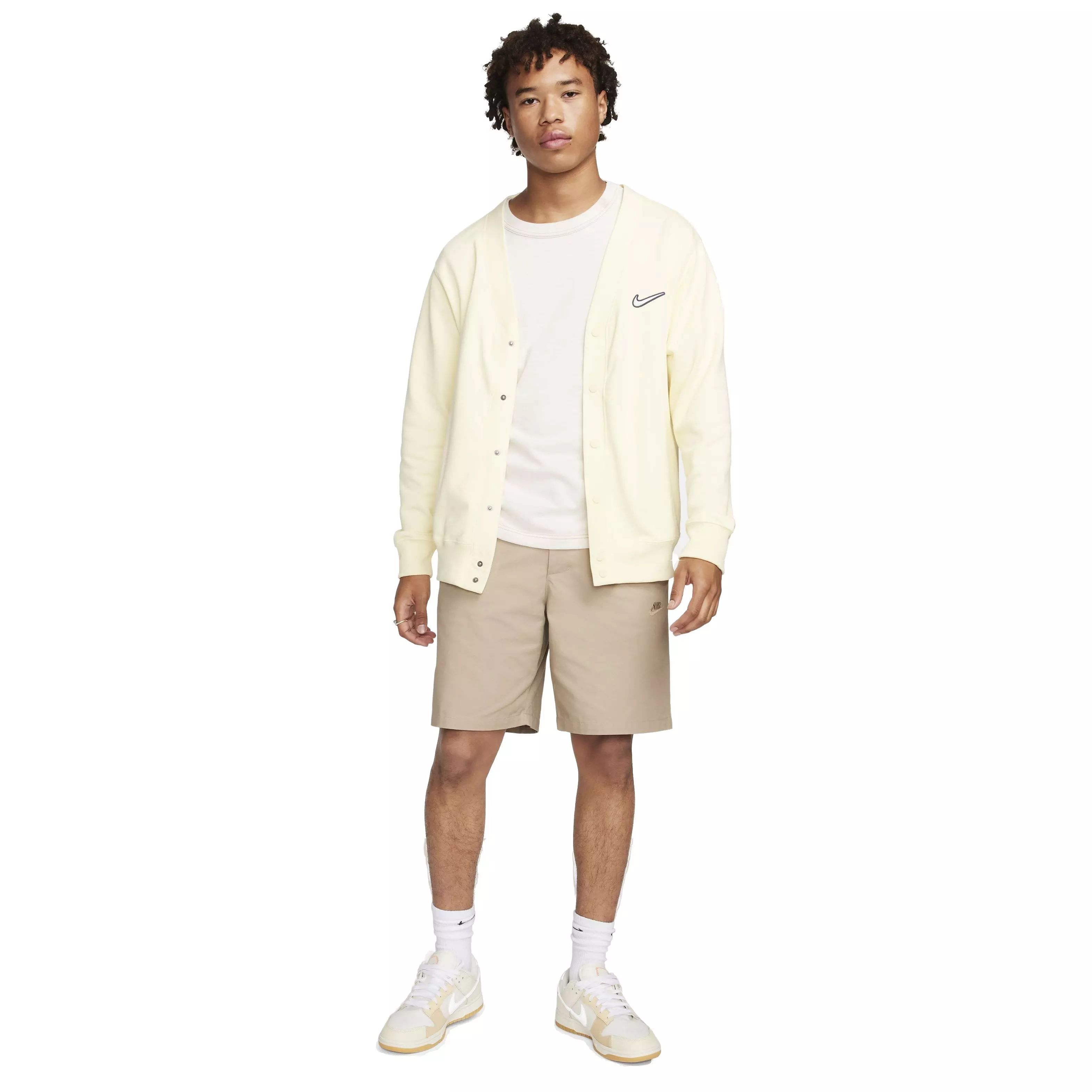 Nike Men's Club Chino Shorts - BROWN