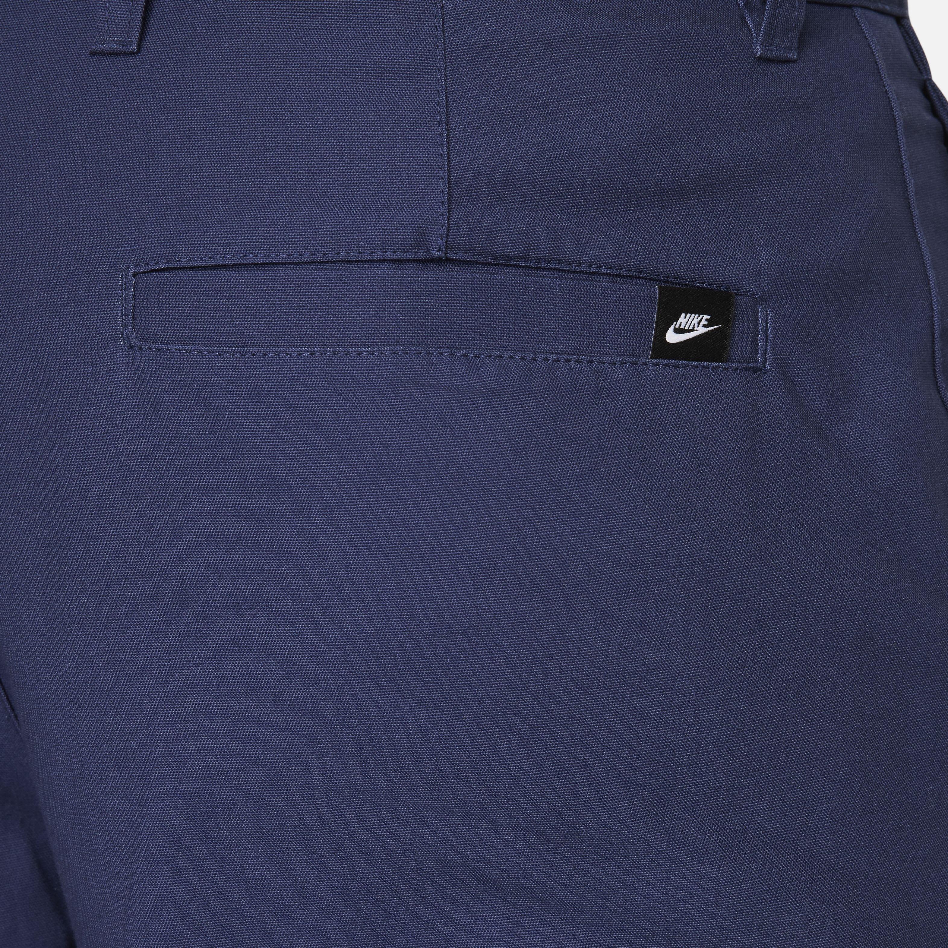 Nike Men's Club Chino Shorts - BLUE Thumbnail View 6