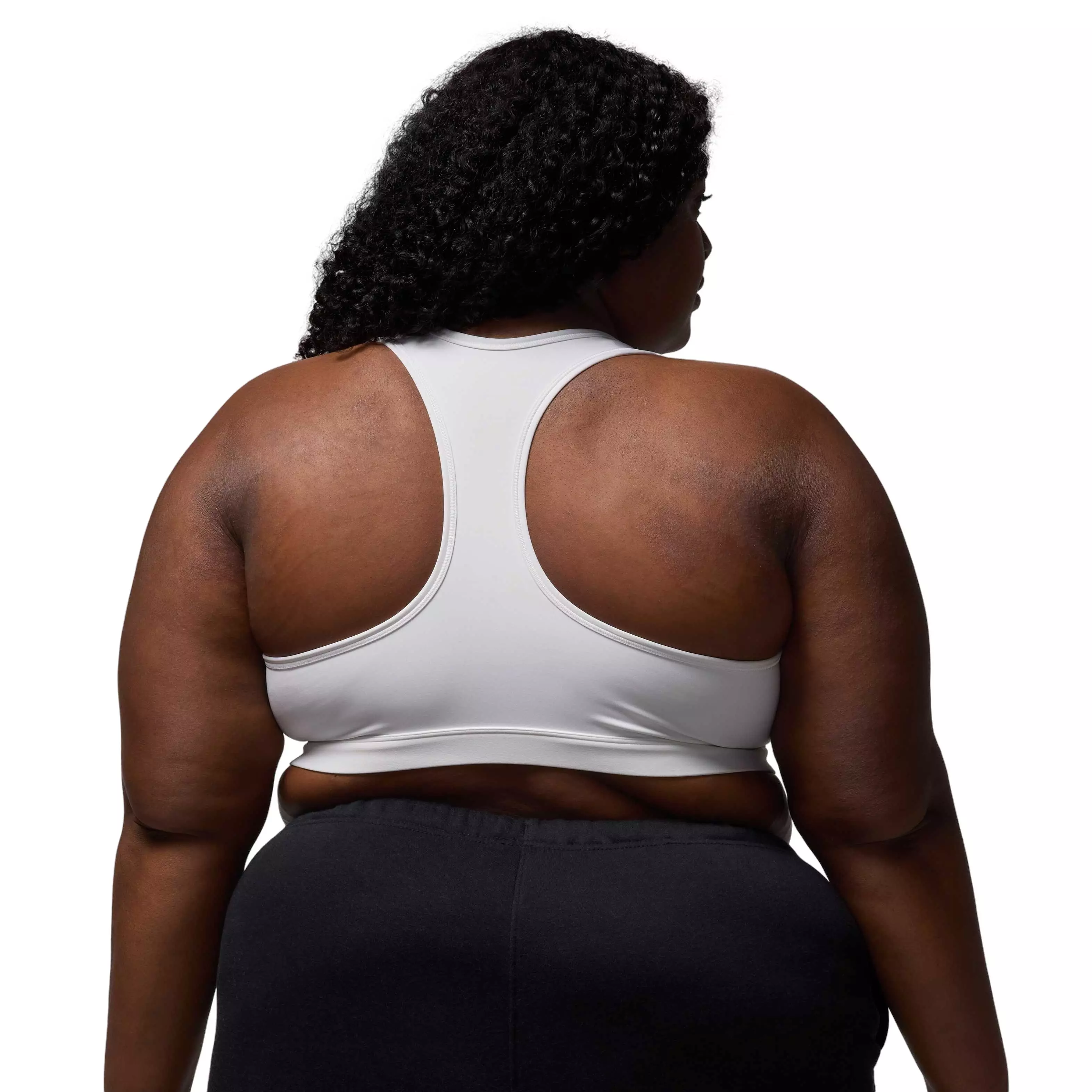 Jordan Women's Sport Med-Support Padded Jumpman Bra -White - WHITE