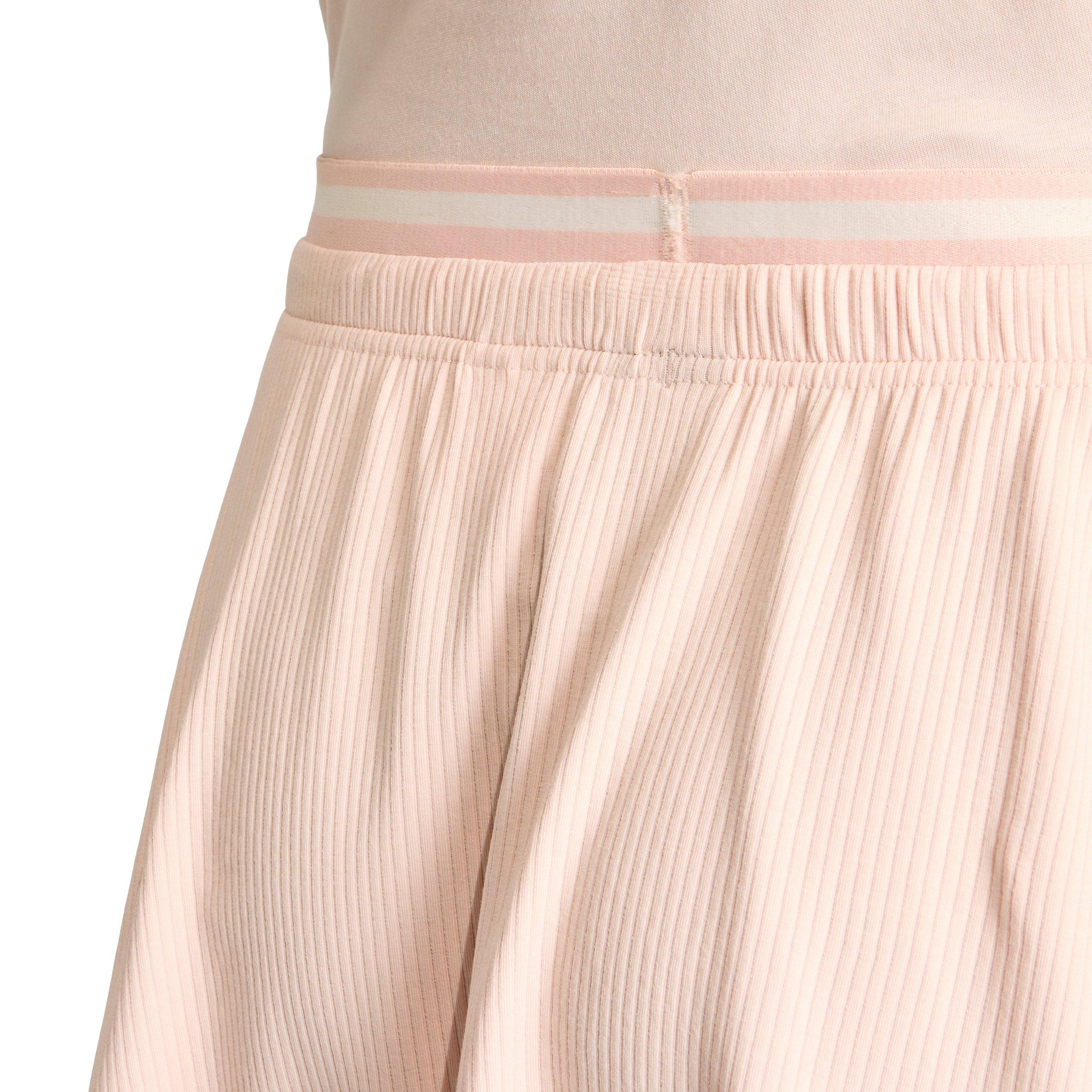 adidas Women's ALL SZN Rib Skirt - Light Pink - LIGHT PINK Thumbnail View 3