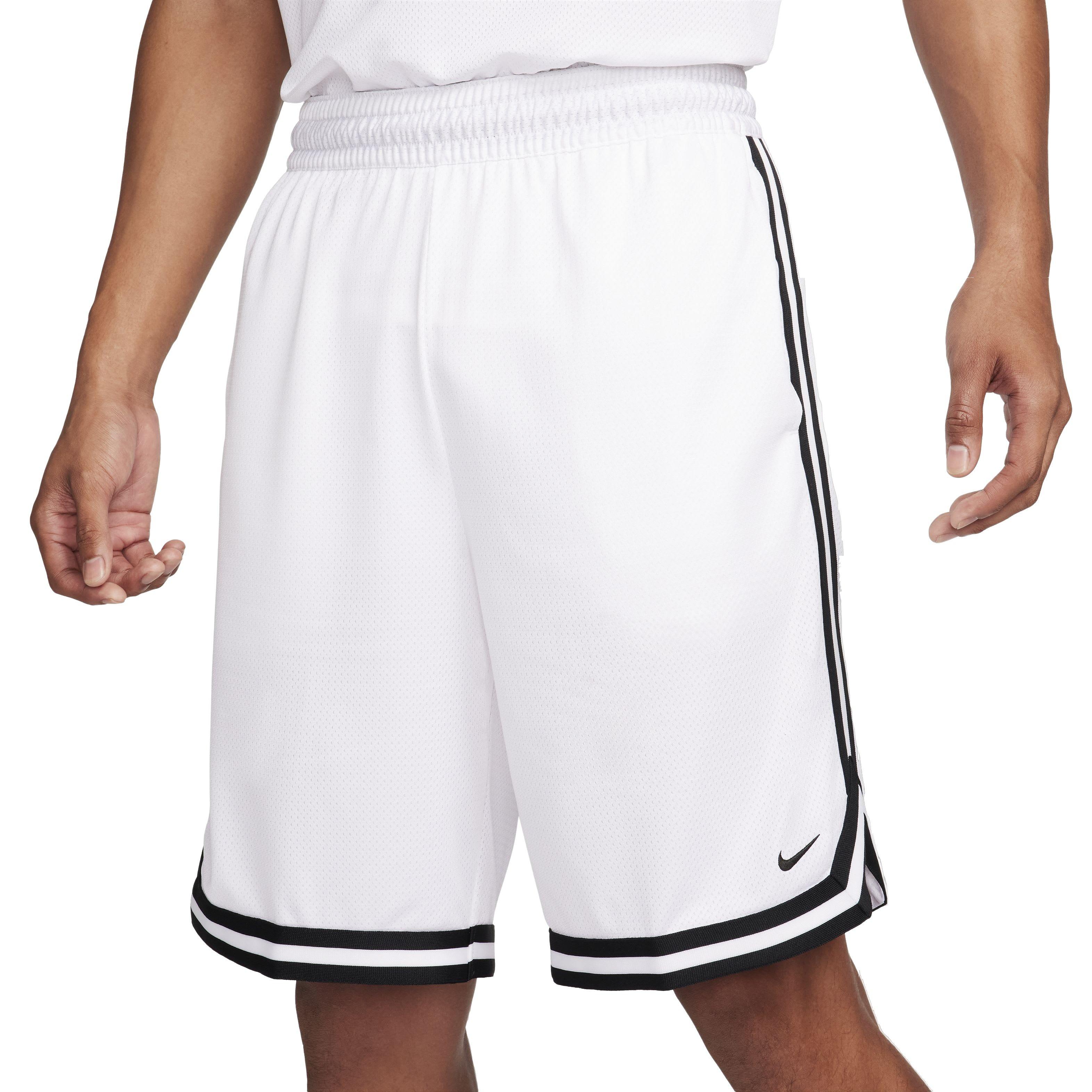 Nike Men's Dri-FIT DNA 10" Basketball Shorts - WHITE Thumbnail View 1