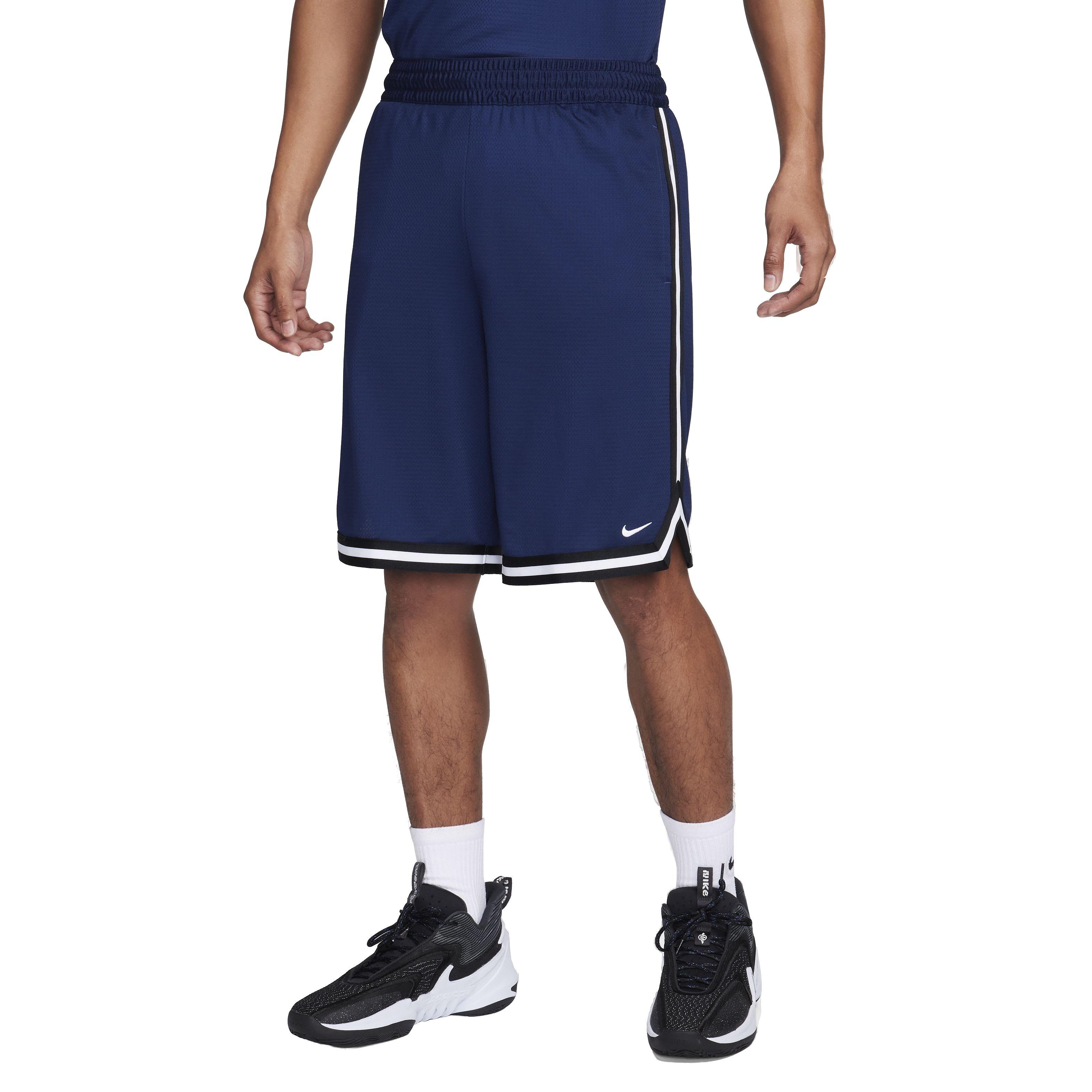 Nike Men's DNA Dri-FIT 10" Basketball Shorts - BLUE Thumbnail View 3