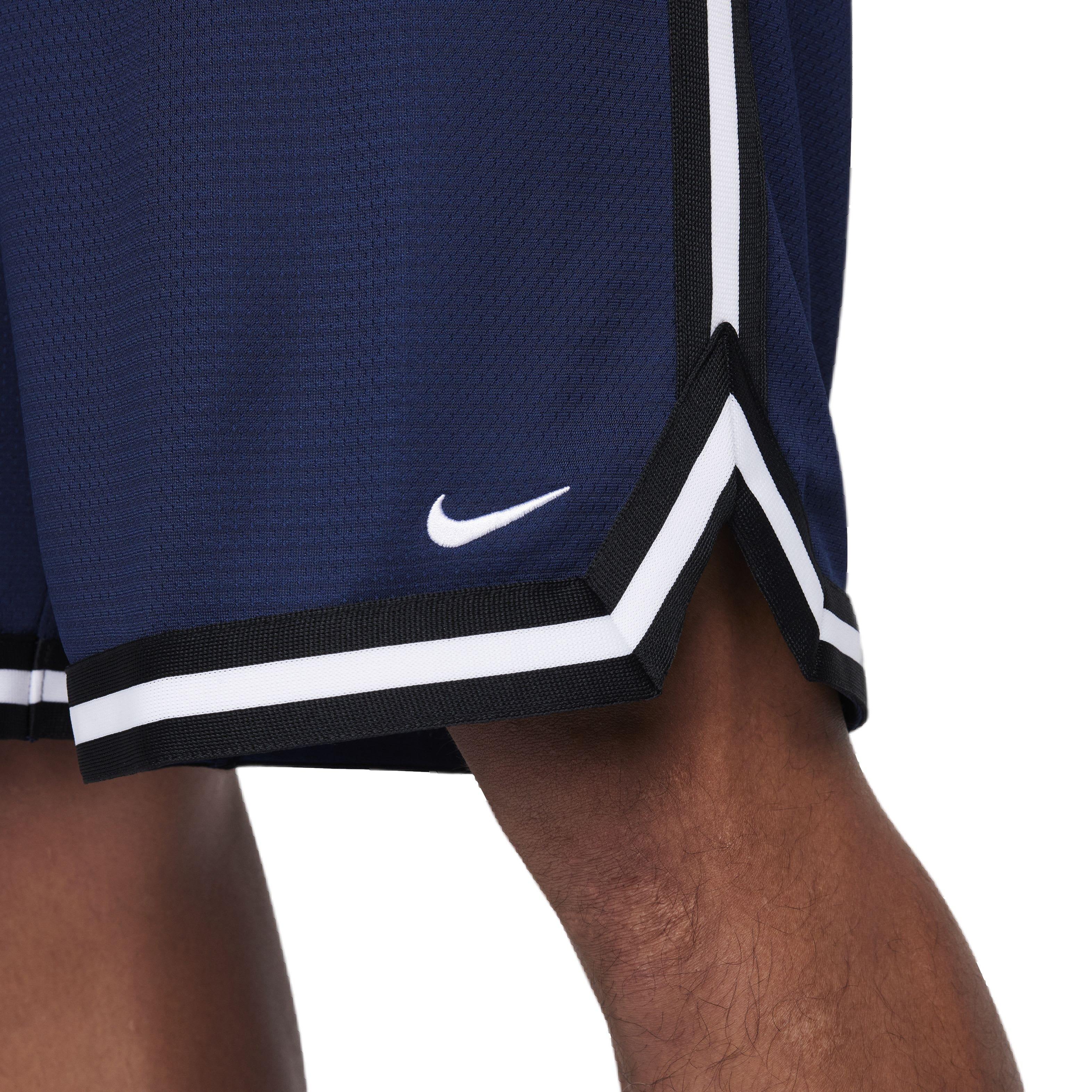 Nike Men's DNA Dri-FIT 10" Basketball Shorts - BLUE Thumbnail View 7