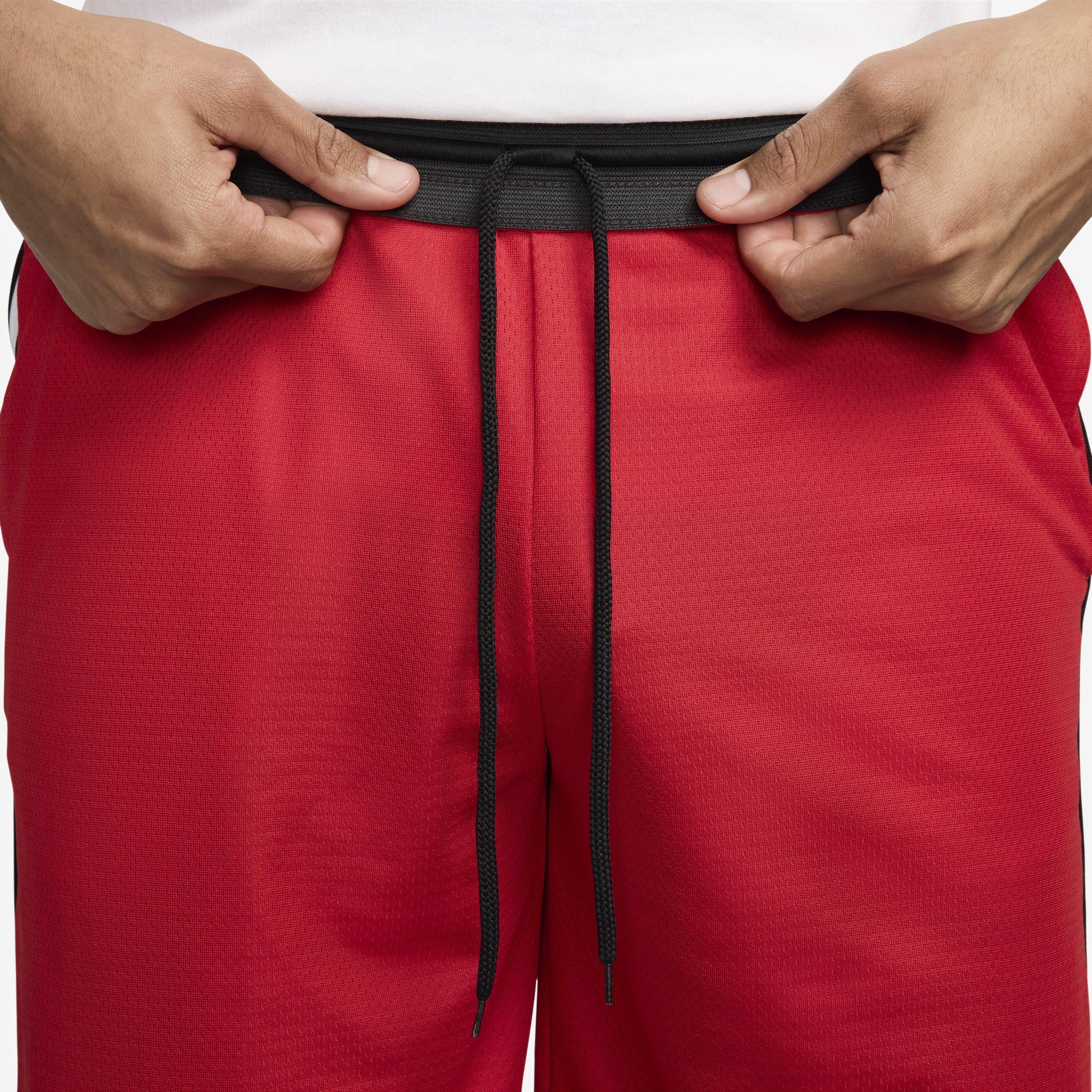 Nike Men's Dri-FIT DNA 10" Basketball Shorts - RED Thumbnail View 4