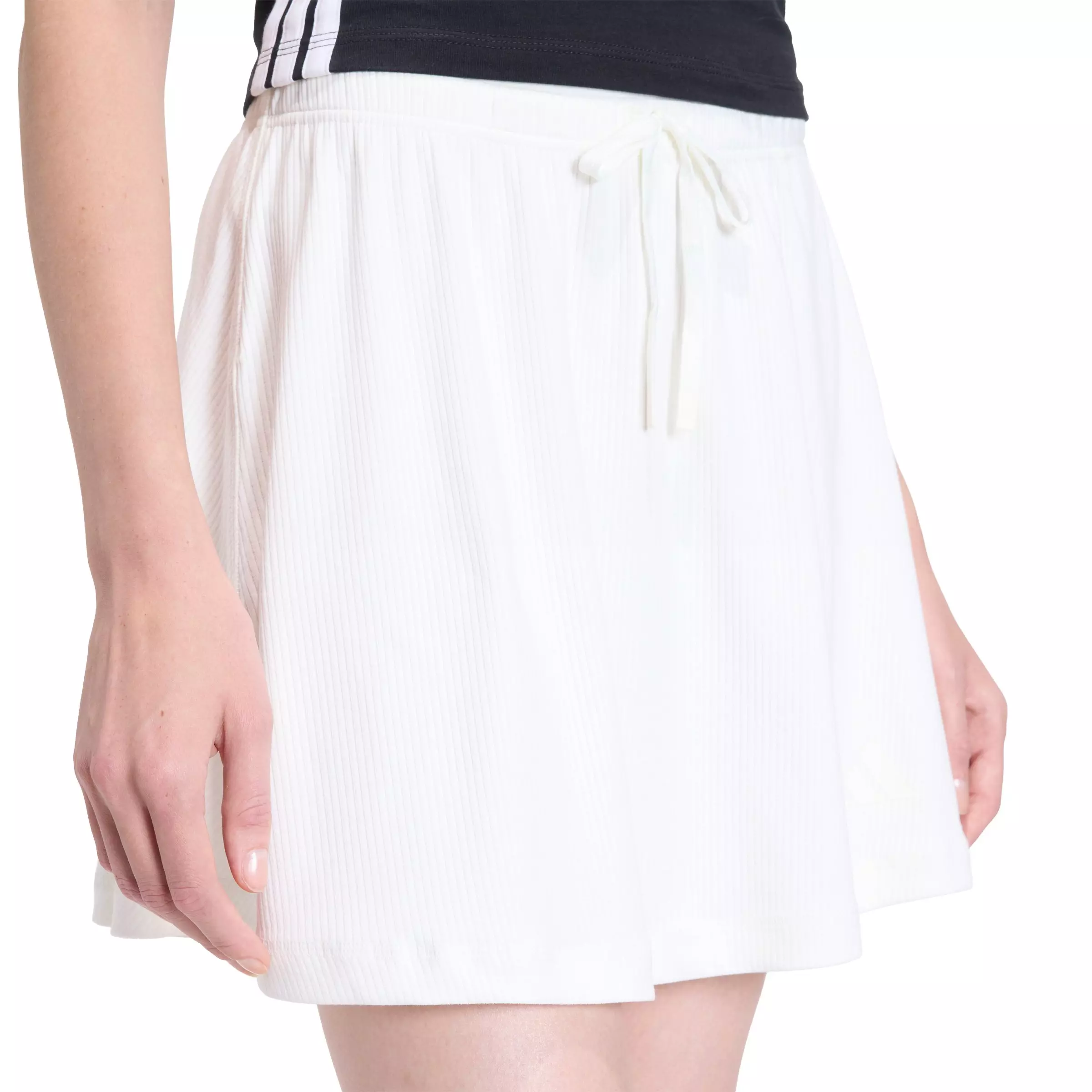 adidas Women's ALL SZN Rib Skirt - Off-White - OFF-WHITE