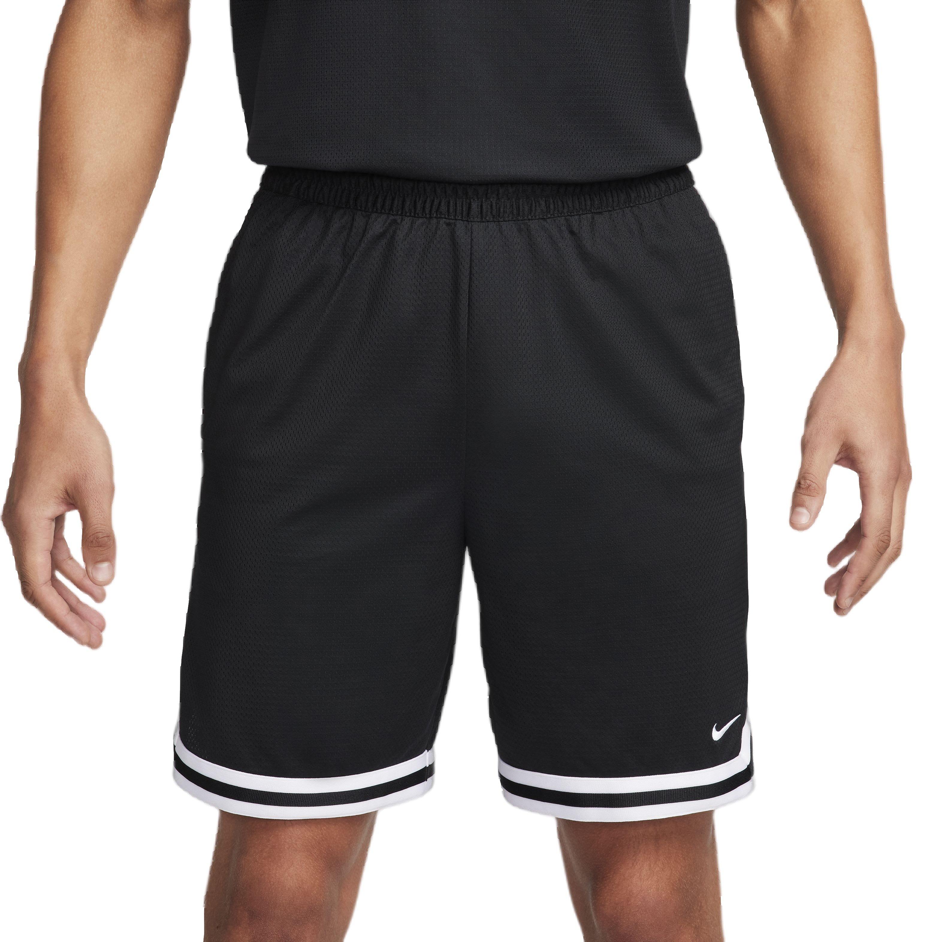 Nike Men's DNA Dri-FIT 8" Basketball Shorts - BLACK Thumbnail View 1