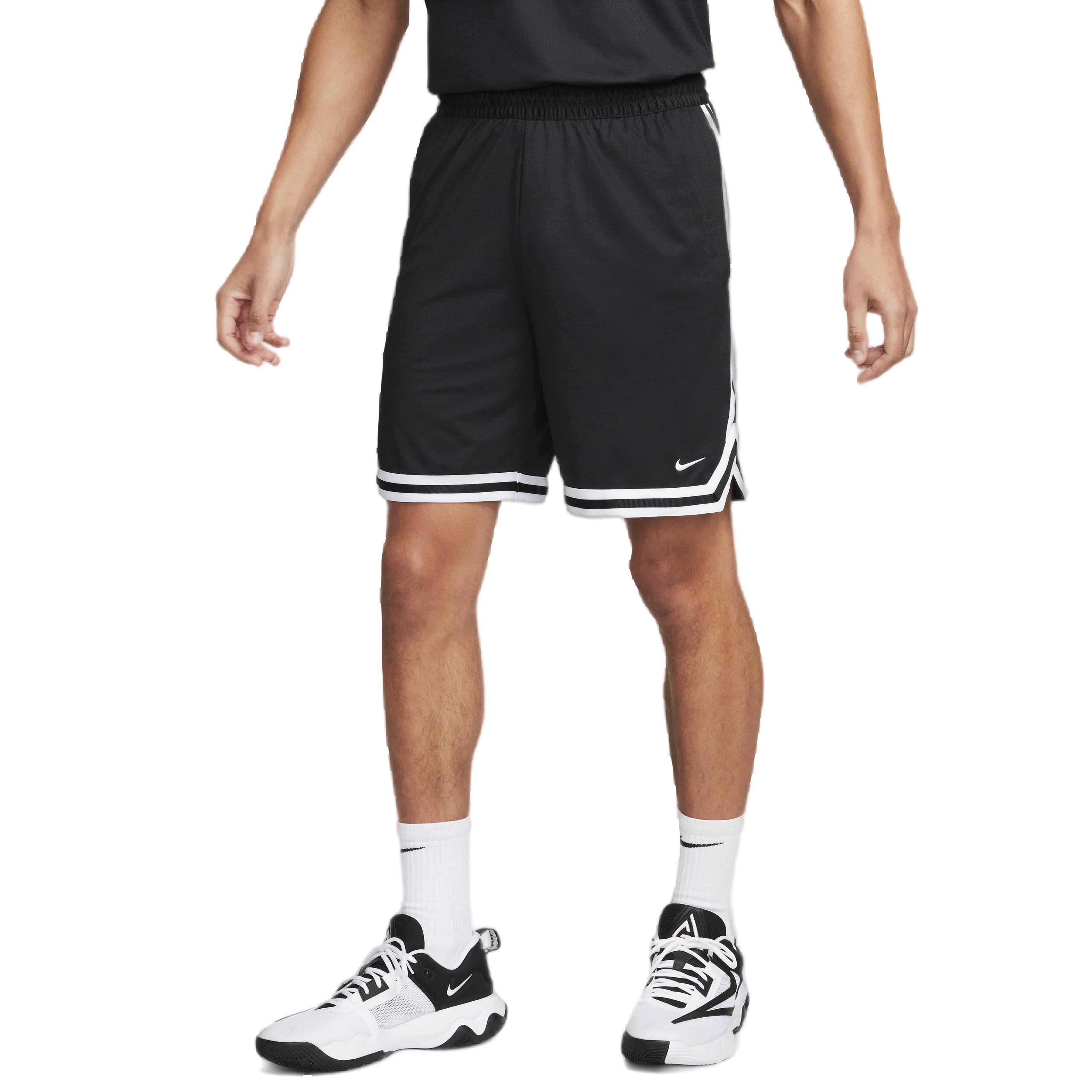 Nike Men's DNA Dri-FIT 8" Basketball Shorts - BLACK Thumbnail View 3