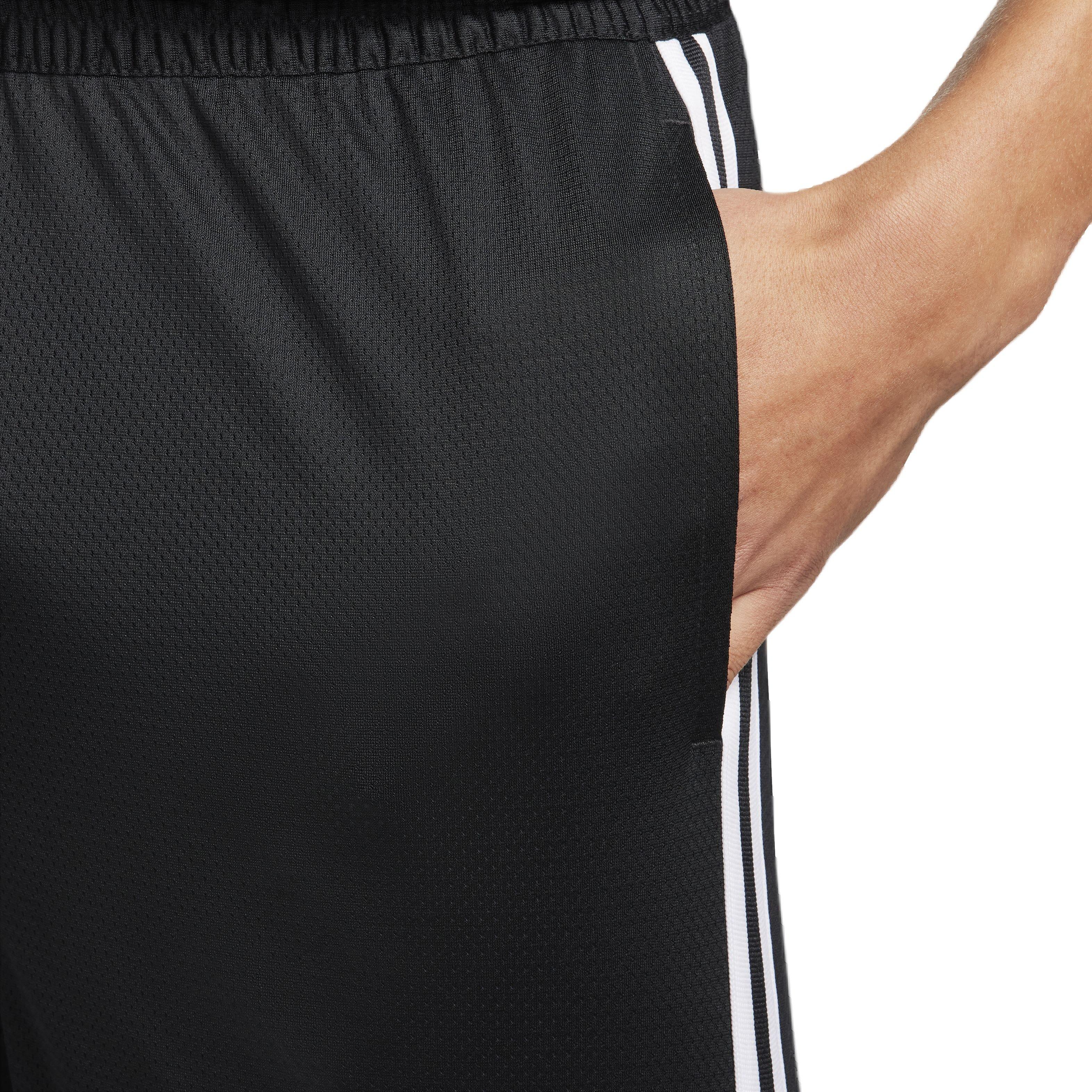 Nike Men's DNA Dri-FIT 8" Basketball Shorts - BLACK Thumbnail View 5
