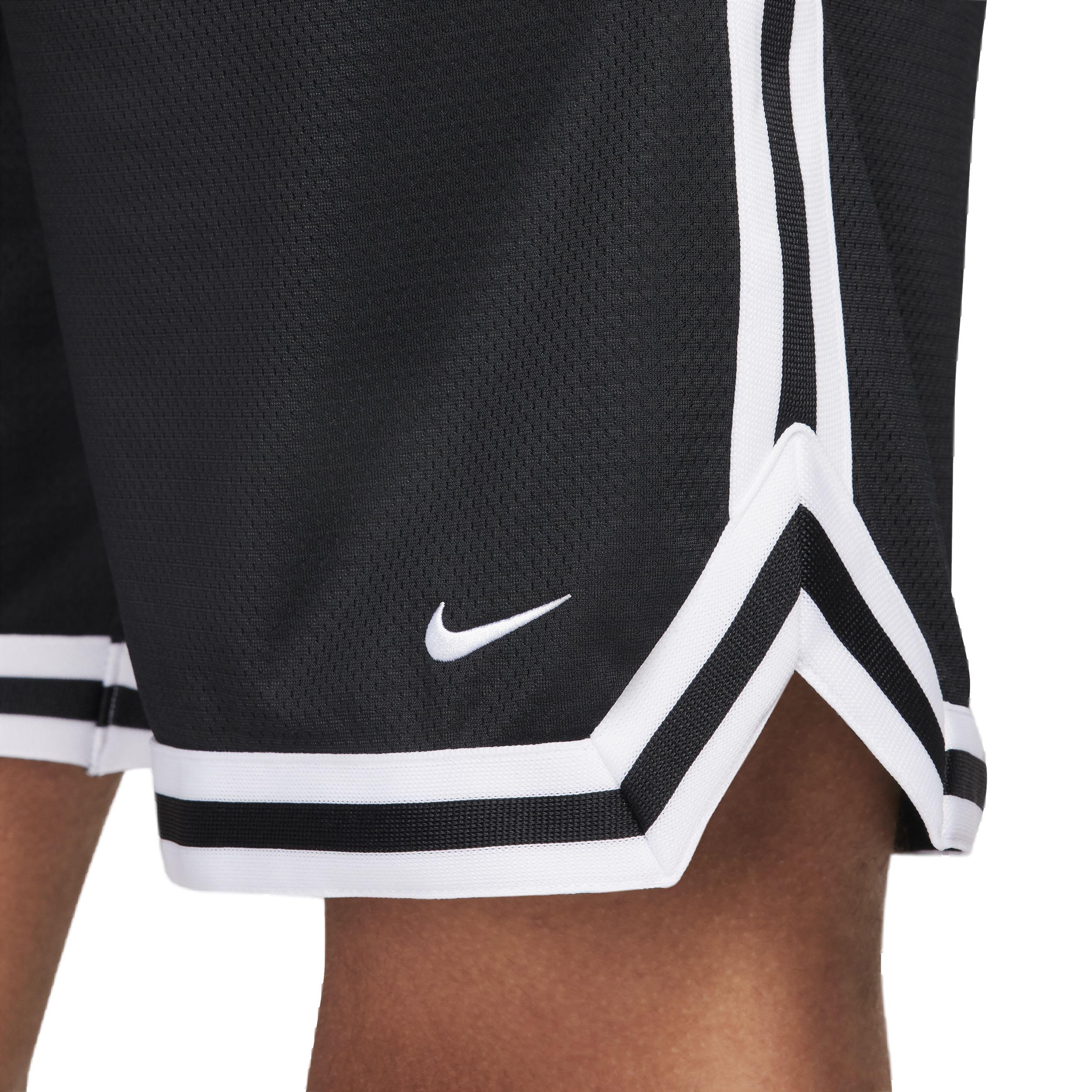 Nike Men's DNA Dri-FIT 8" Basketball Shorts - BLACK Thumbnail View 6
