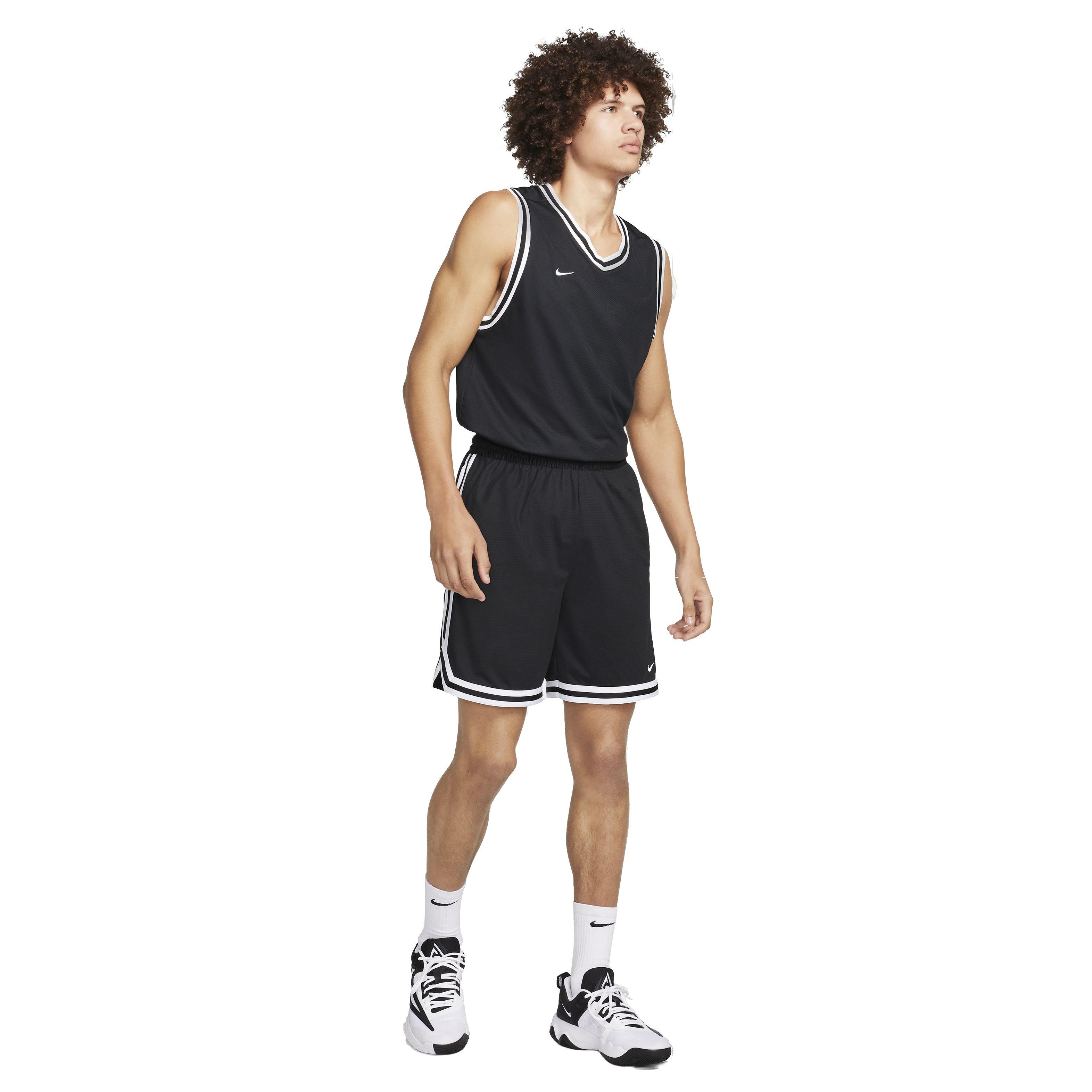 Nike Men's DNA Dri-FIT 8" Basketball Shorts - BLACK Thumbnail View 8