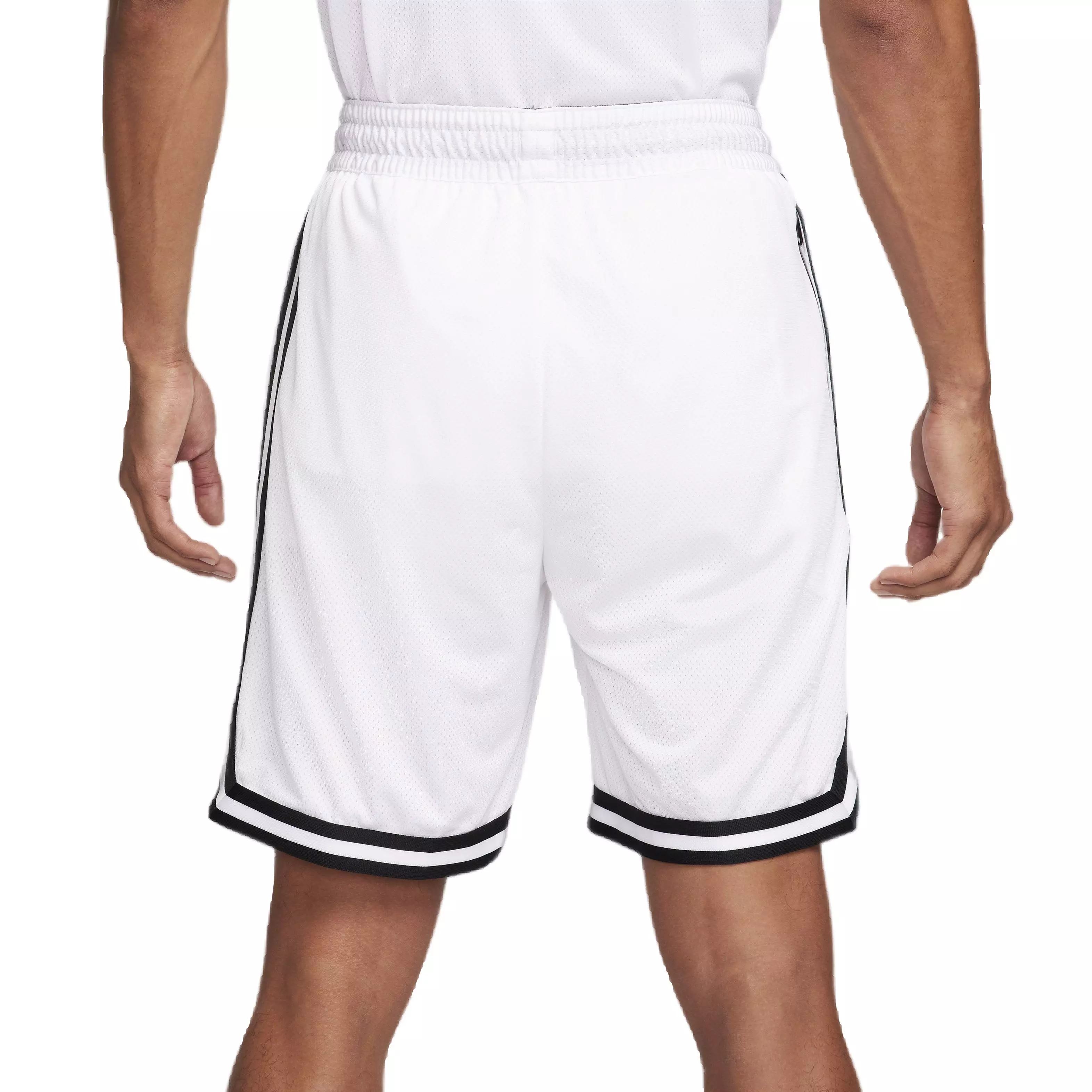 Nike Men's DNA Dri-FIT 8" Basketball Shorts - WHITE