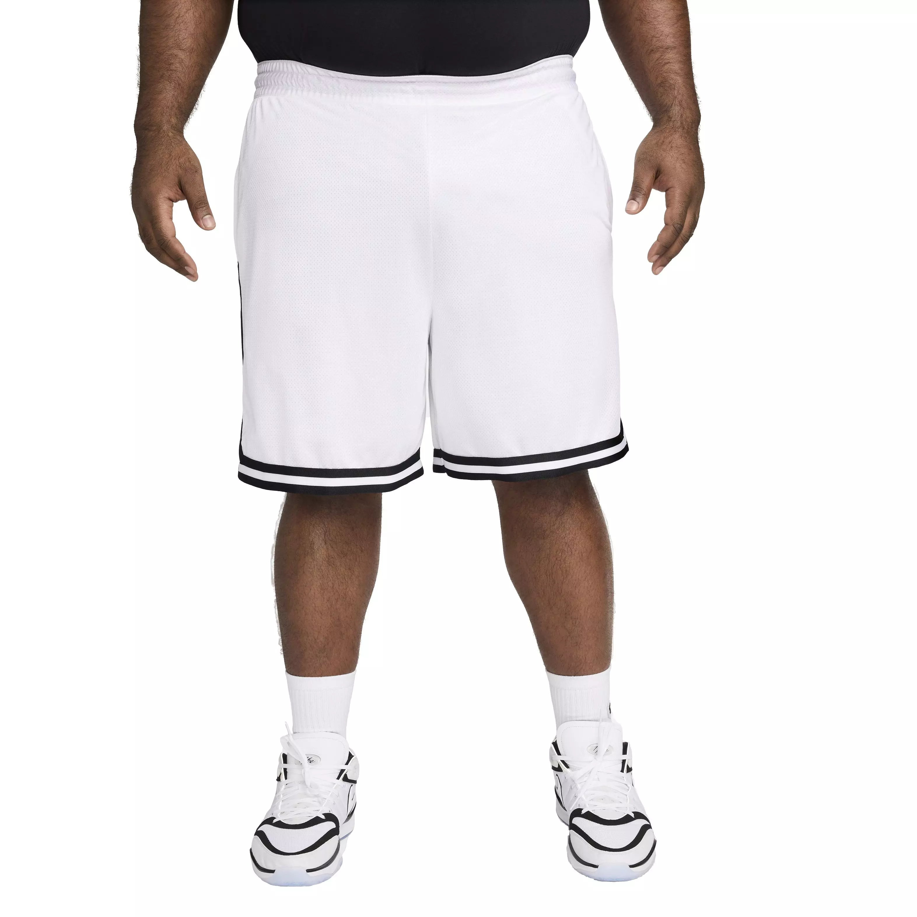 Nike Men's DNA Dri-FIT 8" Basketball Shorts - WHITE