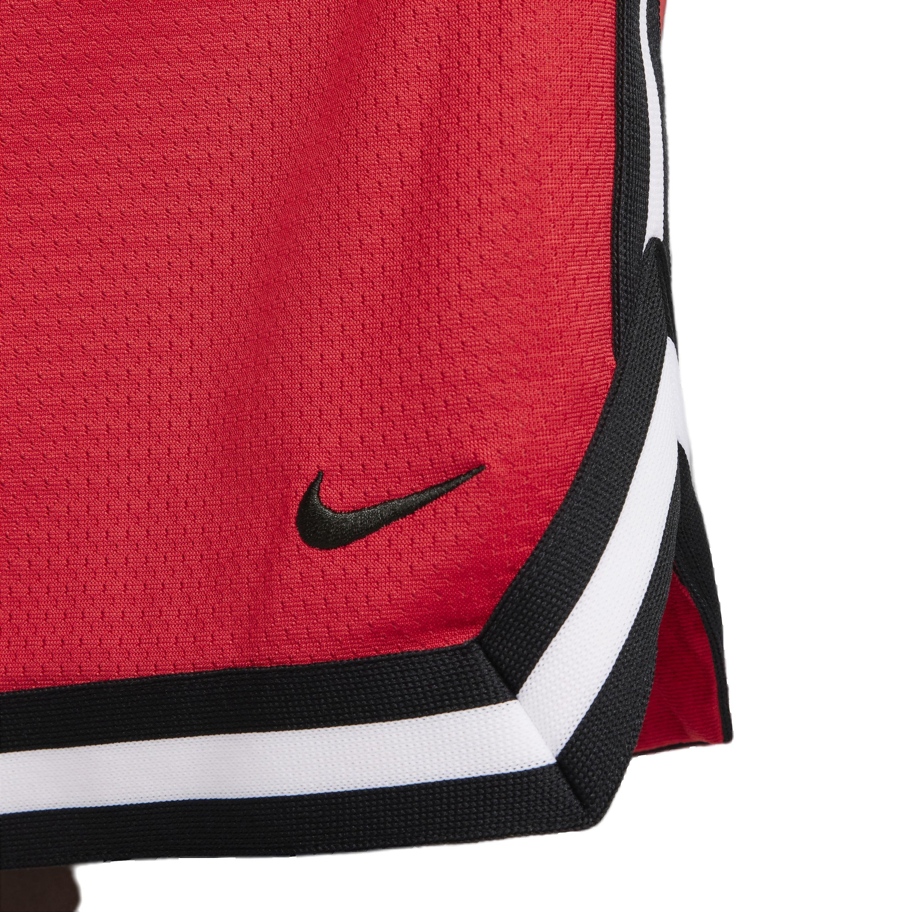 Nike Men's DNA Dri-FIT 8" Basketball Shorts - RED Thumbnail View 6