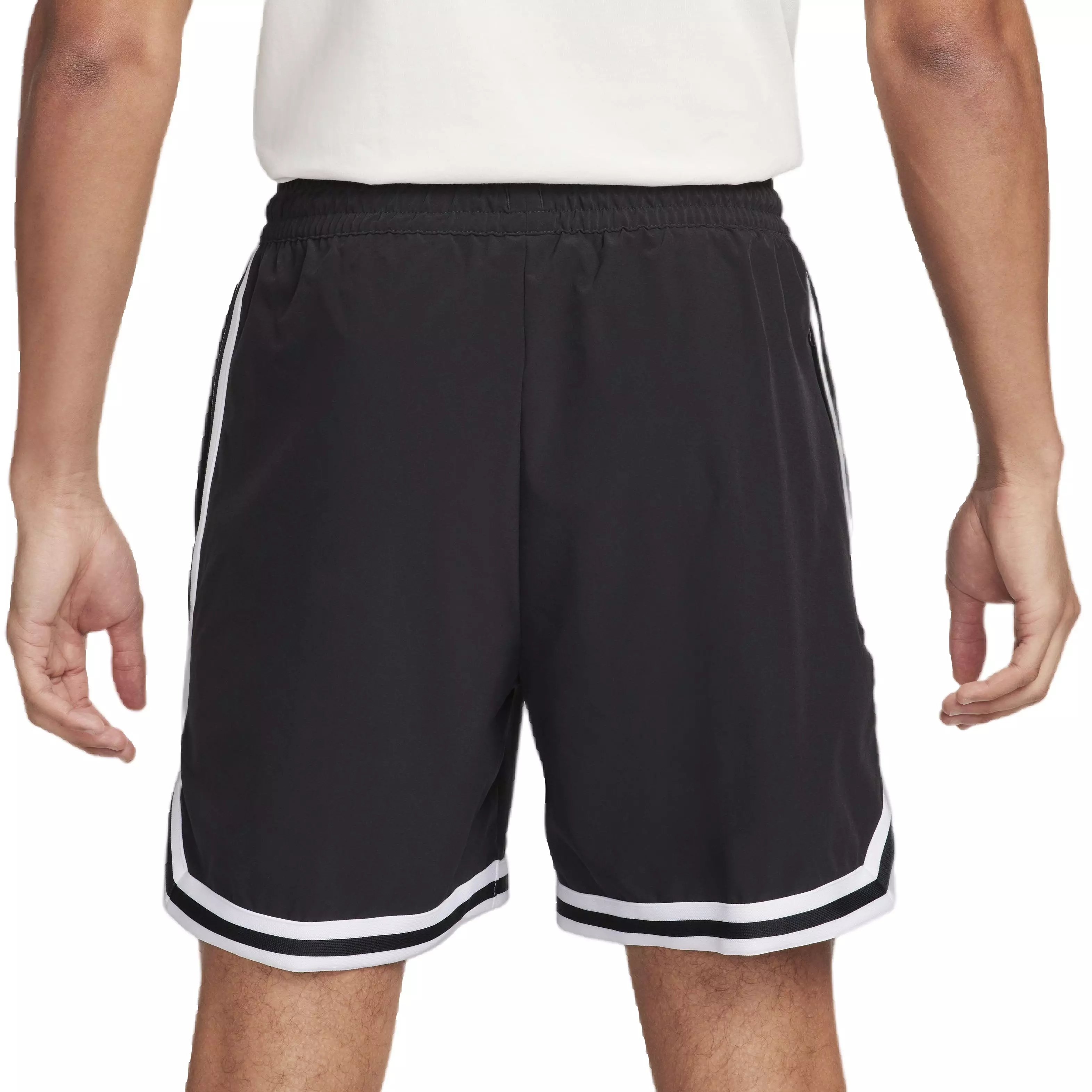 Nike Men's DNA Dri-FIT 6" UV Woven Basketball Shorts - BLACK