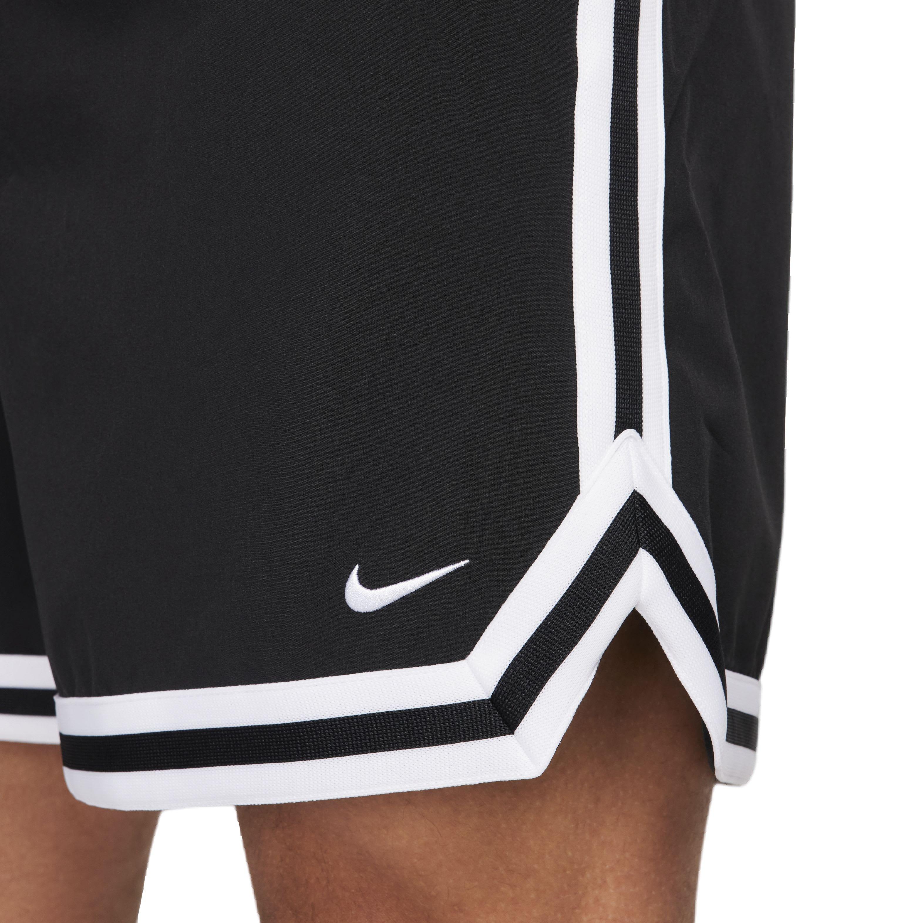 Nike Men's DNA Dri-FIT 6" UV Woven Basketball Shorts - BLACK Thumbnail View 6