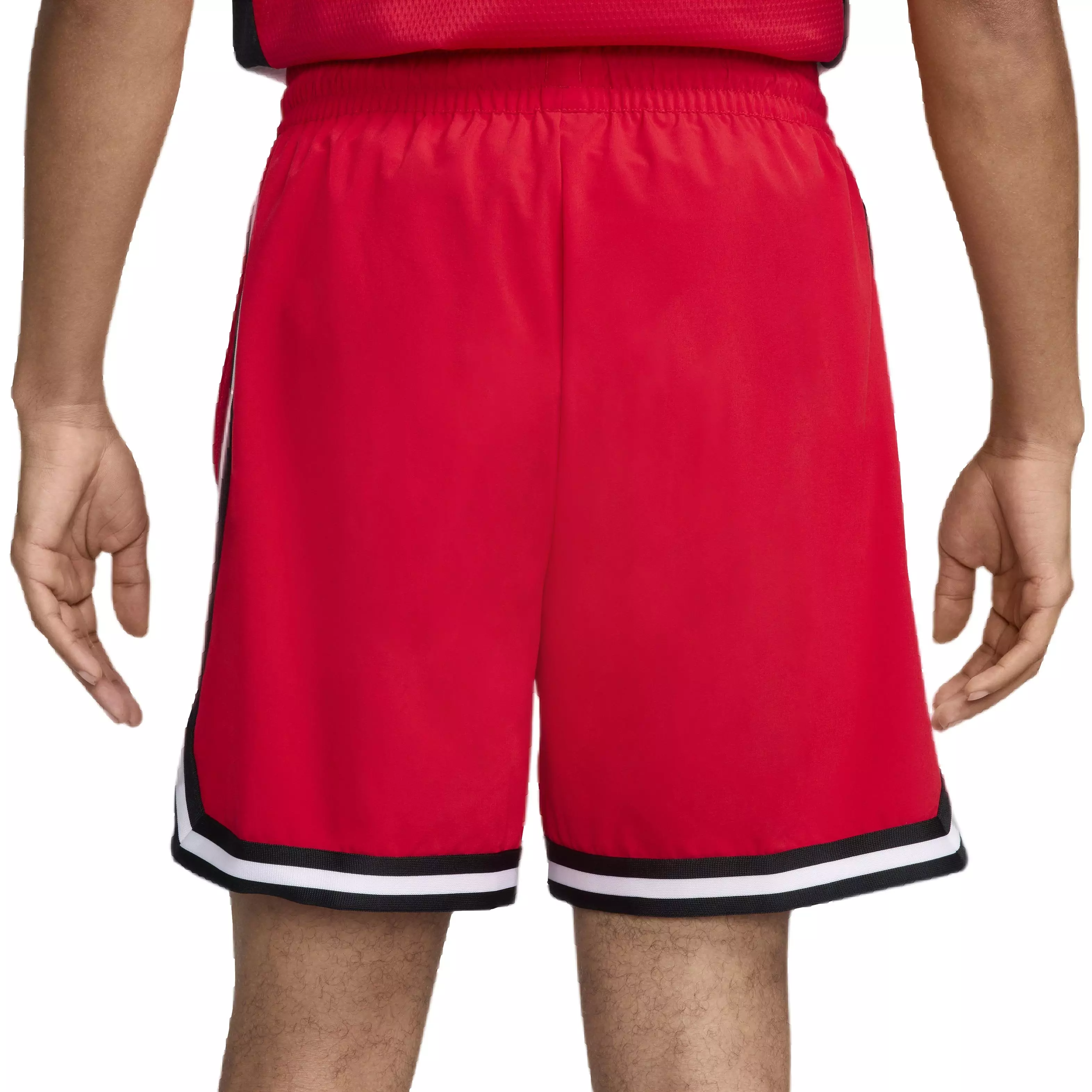 Nike Men's DNA Dri-FIT 6" UV Woven Basketball Shorts - RED