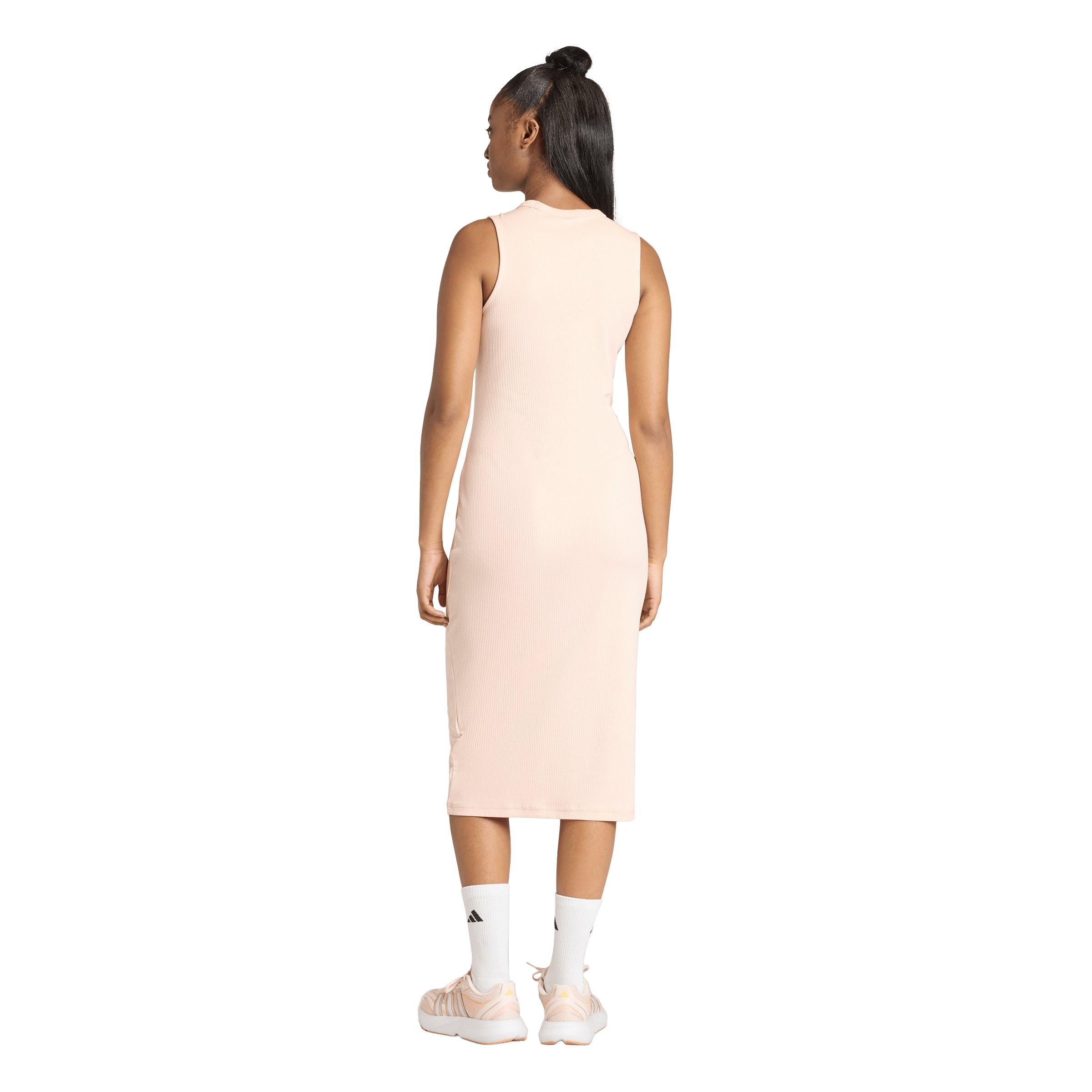 adidas Women's All SZN Rib Dress - Lt Pink - LT PINK Thumbnail View 2