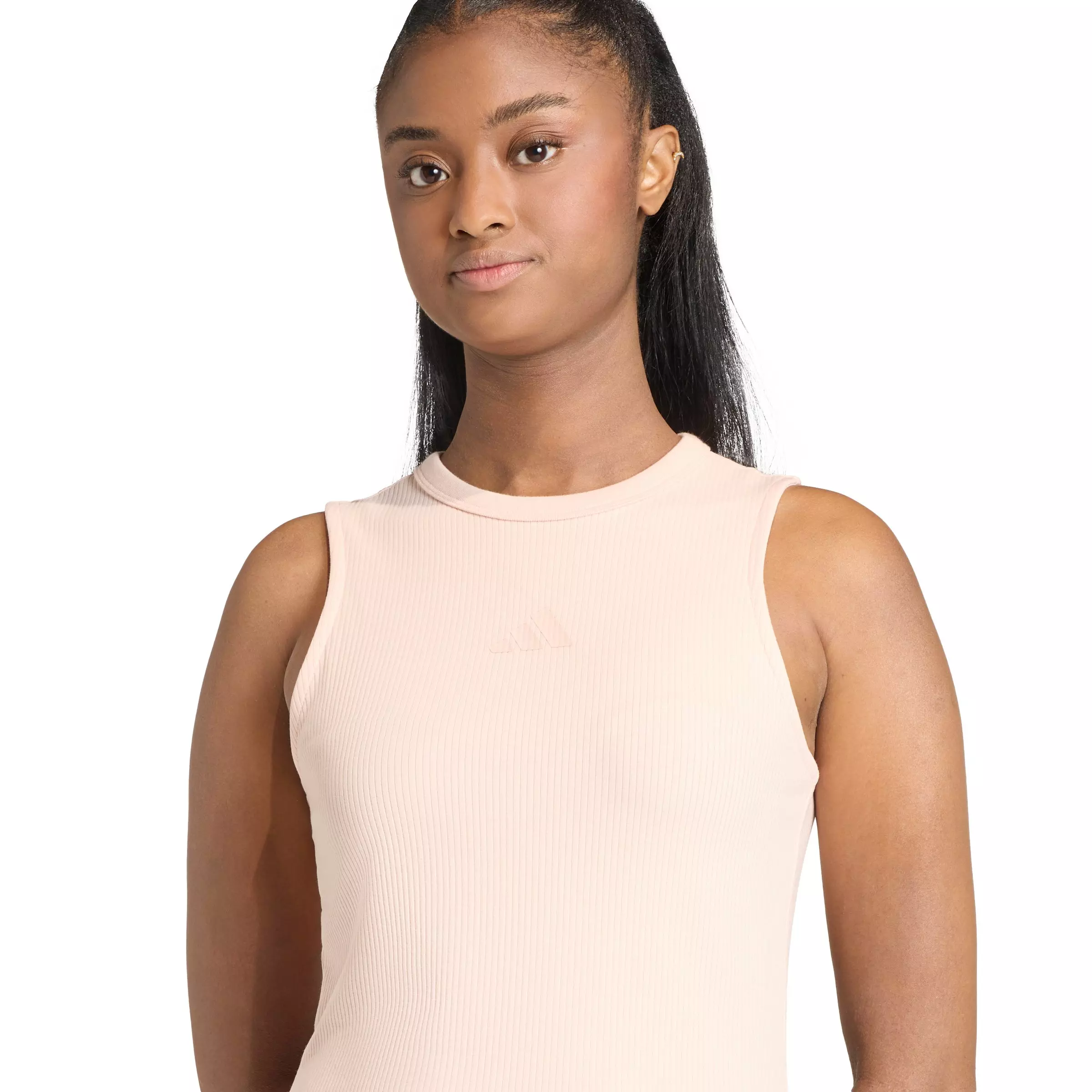 adidas Women's All SZN Rib Dress - Lt Pink - LT PINK