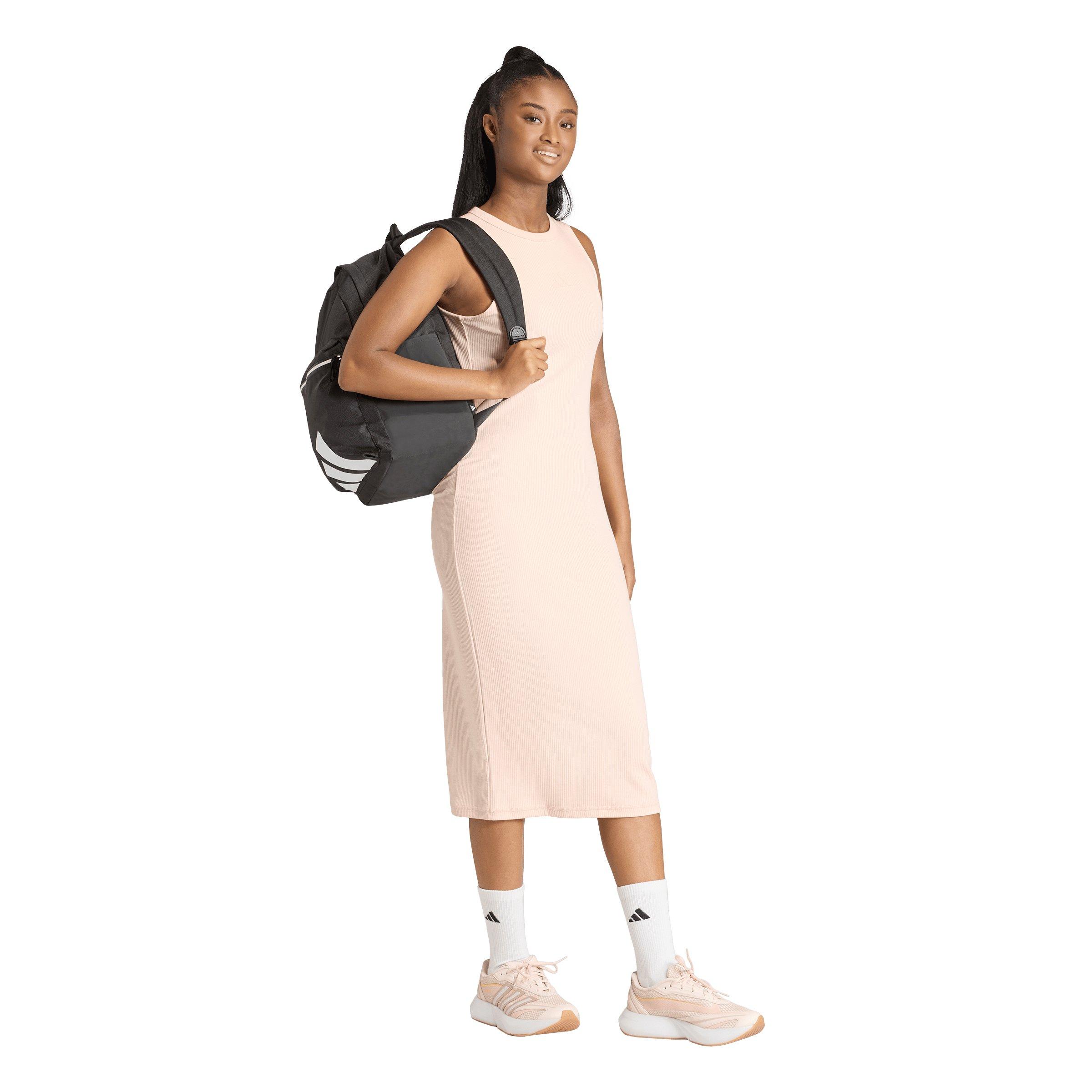 adidas Women's All SZN Rib Dress - Lt Pink - LT PINK Thumbnail View 5