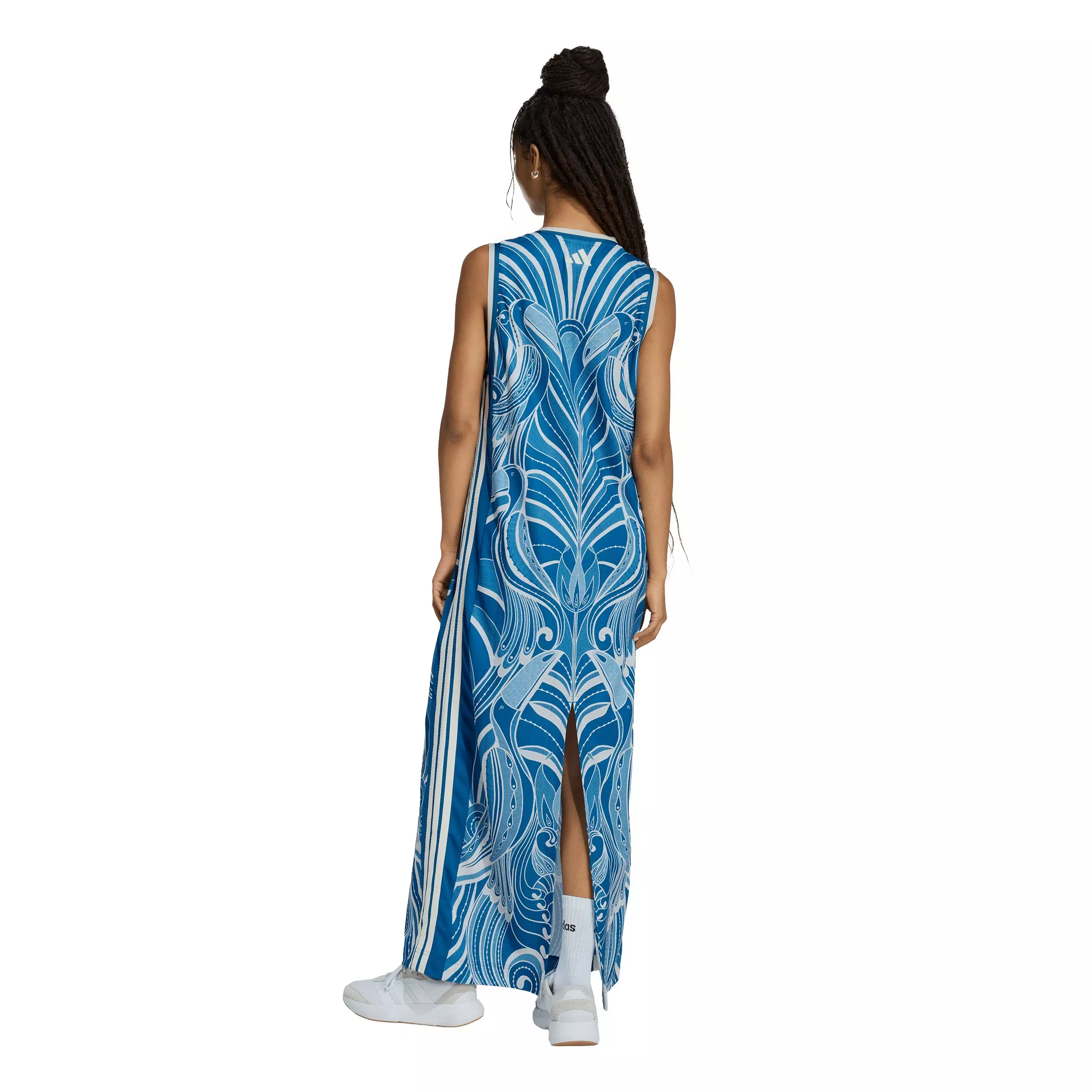 adidas Women's X Farm Rio Premium Dress -Dk Blue - DK BLUE